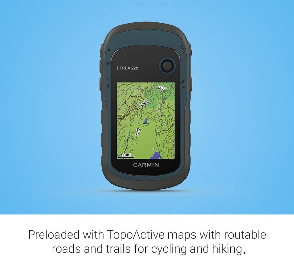 image:imageGarmin 0100225600 eTrex 22x Rugged Handheld GPS Navigator BlackNavyeTrex 22x