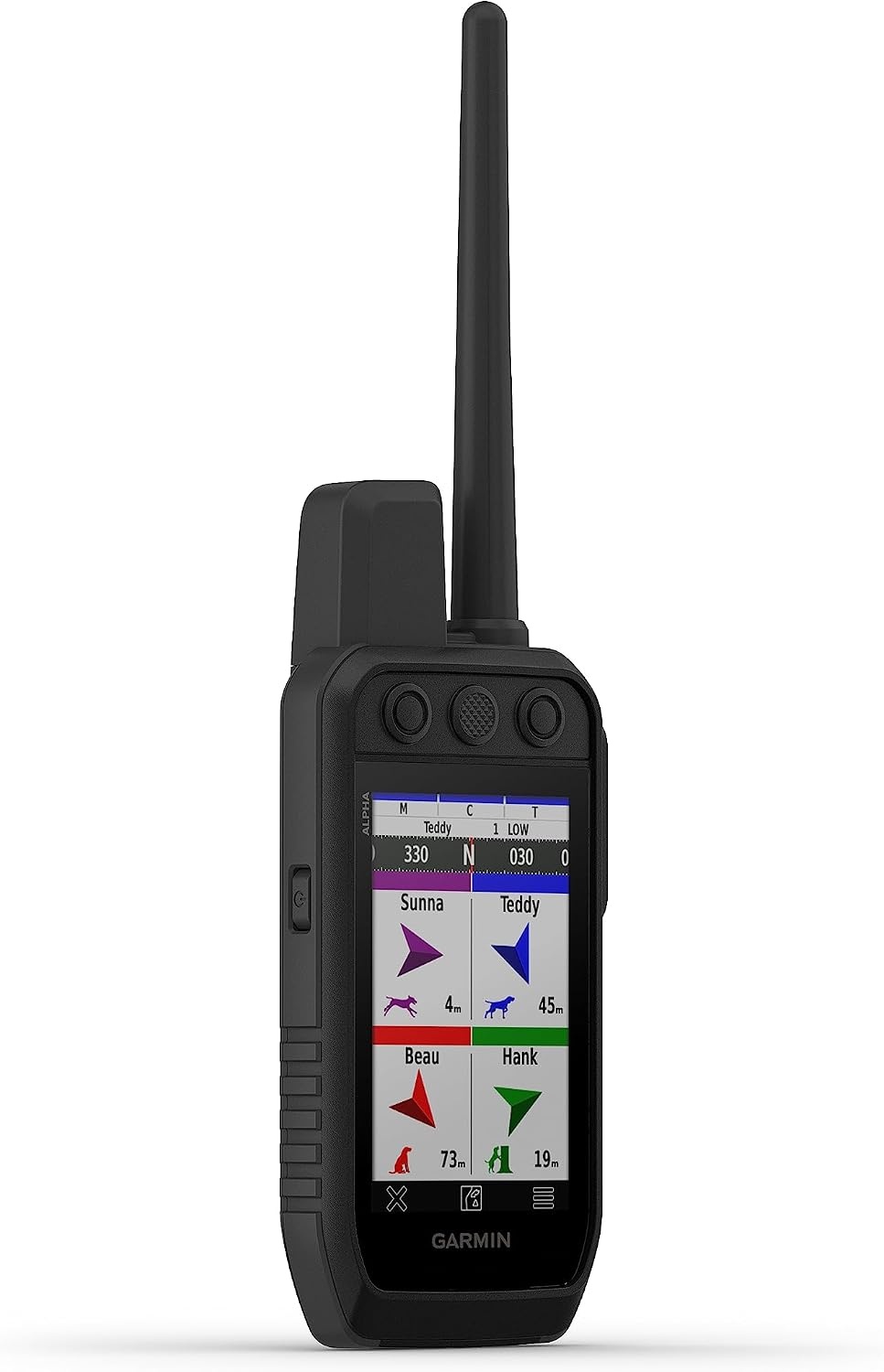 image:imageGarmin Alpha 200 Plus Rugged GPS Handheld Track and Train Up to 20 Dogs Sunlight Readable 35inch Color Touchscreen Display