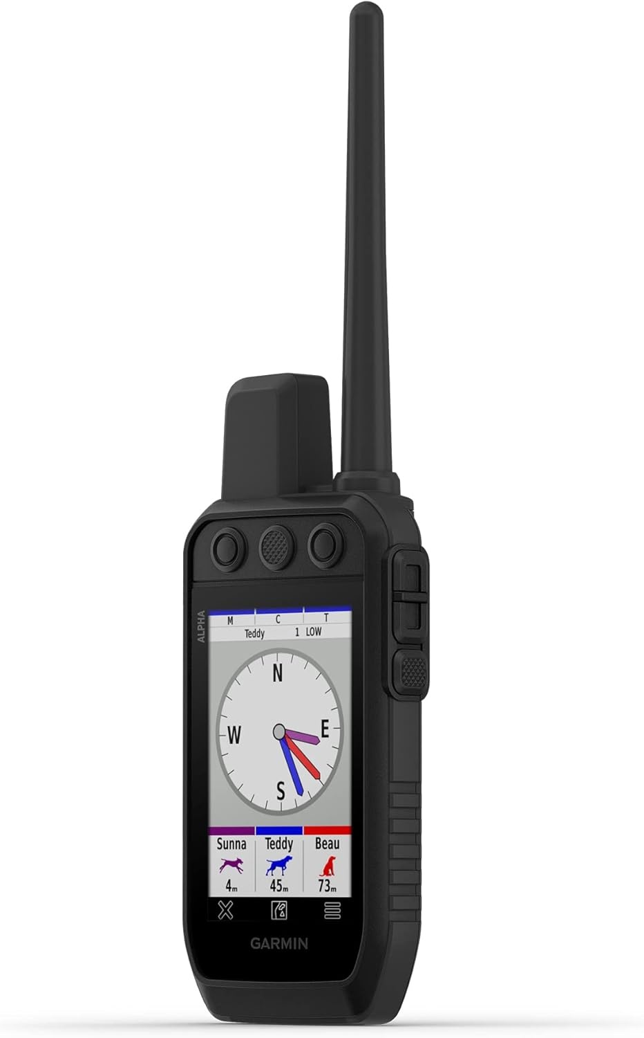 image:imageGarmin Alpha 300i Handheld Advanced Tracking and Training Handheld with inReach Technology Inreach TwoWay Messaging and Sos Up to 55 Hr Battery Vhf Range Up to 9 Mi Pairs Up to 250 CollarsAlpha 300