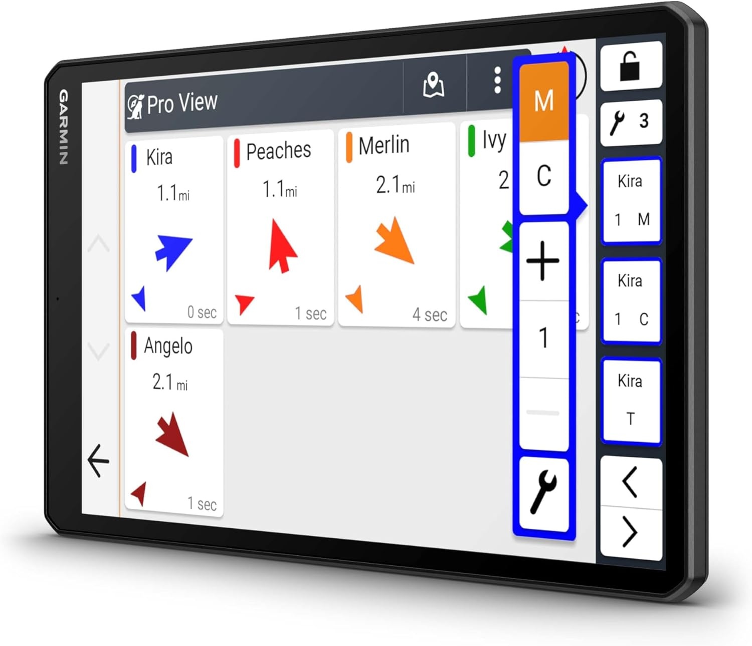 image:imageGarmin Alpha XL inVehicle Dog Tracking GPS Navigator Track and Train Up to 20 Dogs Pairs Directly to Your Compatible Dog Collars and Handhelds
