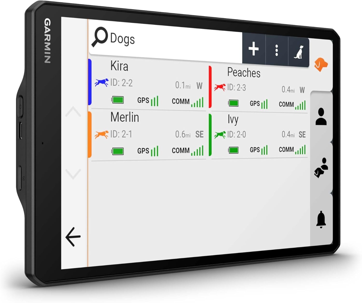image:imageGarmin Alpha XL inVehicle Dog Tracking GPS Navigator Track and Train Up to 20 Dogs Pairs Directly to Your Compatible Dog Collars and Handhelds