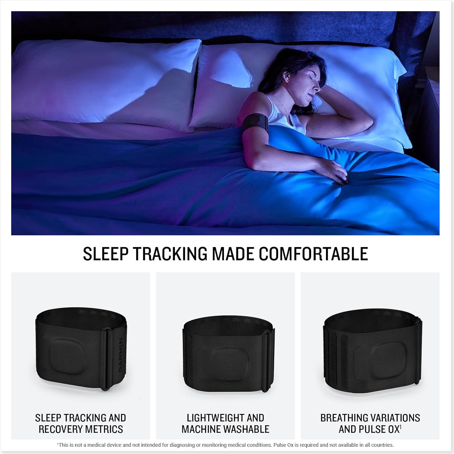 image:imageGarmin Index Sleep MonitorSmallMedium