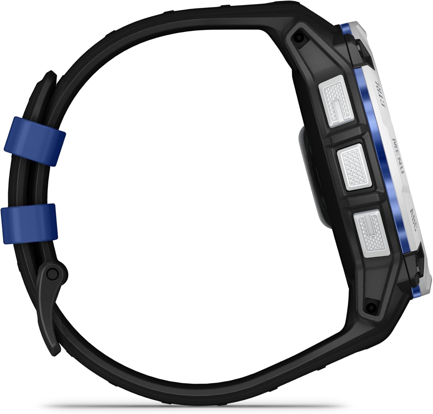 image:imageGarmin Instinct 3 45mm AMOLED Display Rugged Outdoor GPS Smartwatch MetalReinforced Bezel Builtin Flashlight Up to 18 Days of Battery Life Black 45mm Amoled 12 Display MetalReinforced Bezel Builtin Flashlight Up to 18 Days Battery MultiBand GPS 10 AtmWhitestone and Bolt Blue