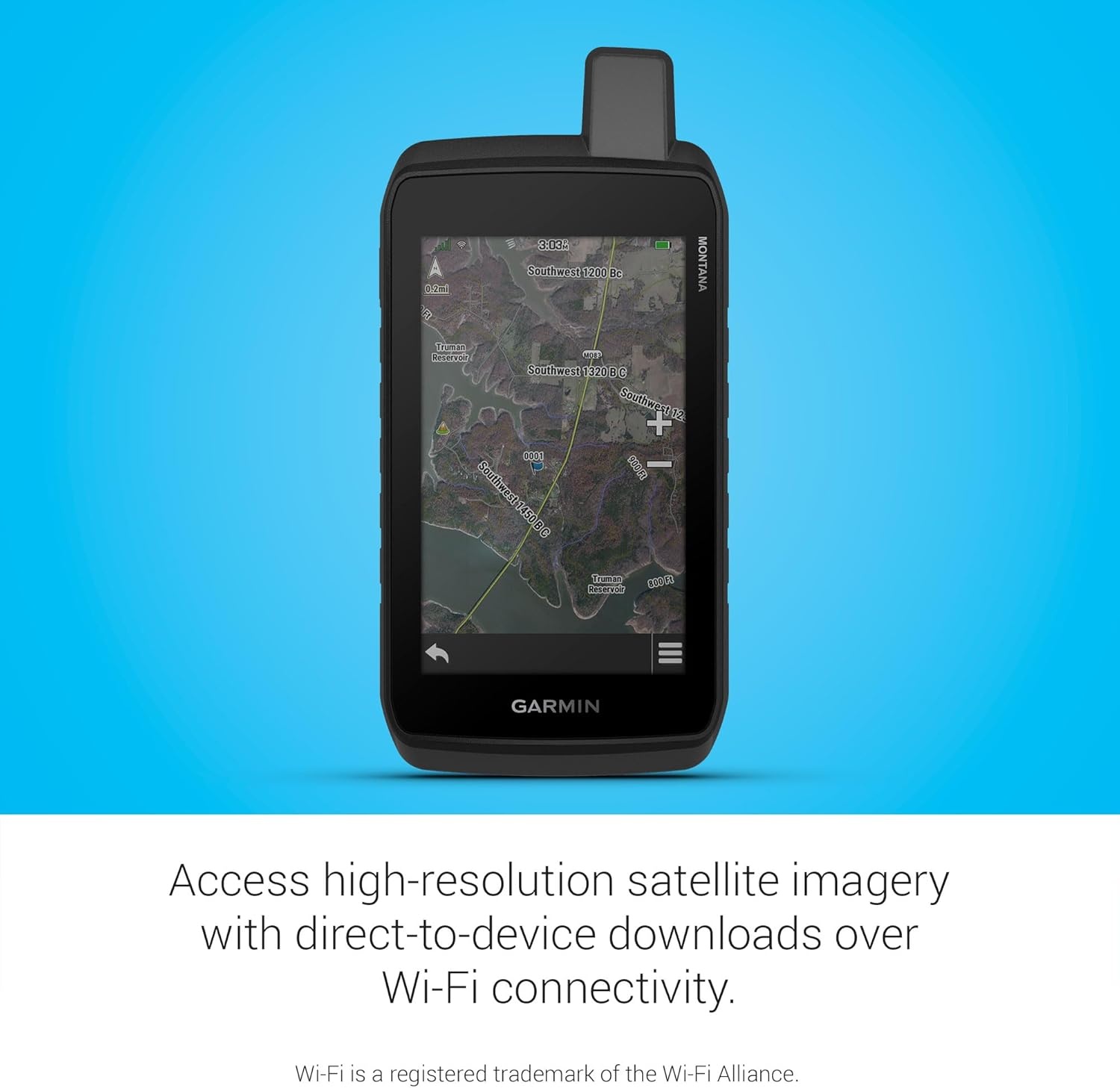 image:imageGarmin Montana 710i Rugged GPS Handheld Navigator with Builtin inReach Technology for SOS and 2way Texts in Remote Areas 5 Touchscreen Satellite Imagery and Maps for Routing on Roads or TrailsMontana 710