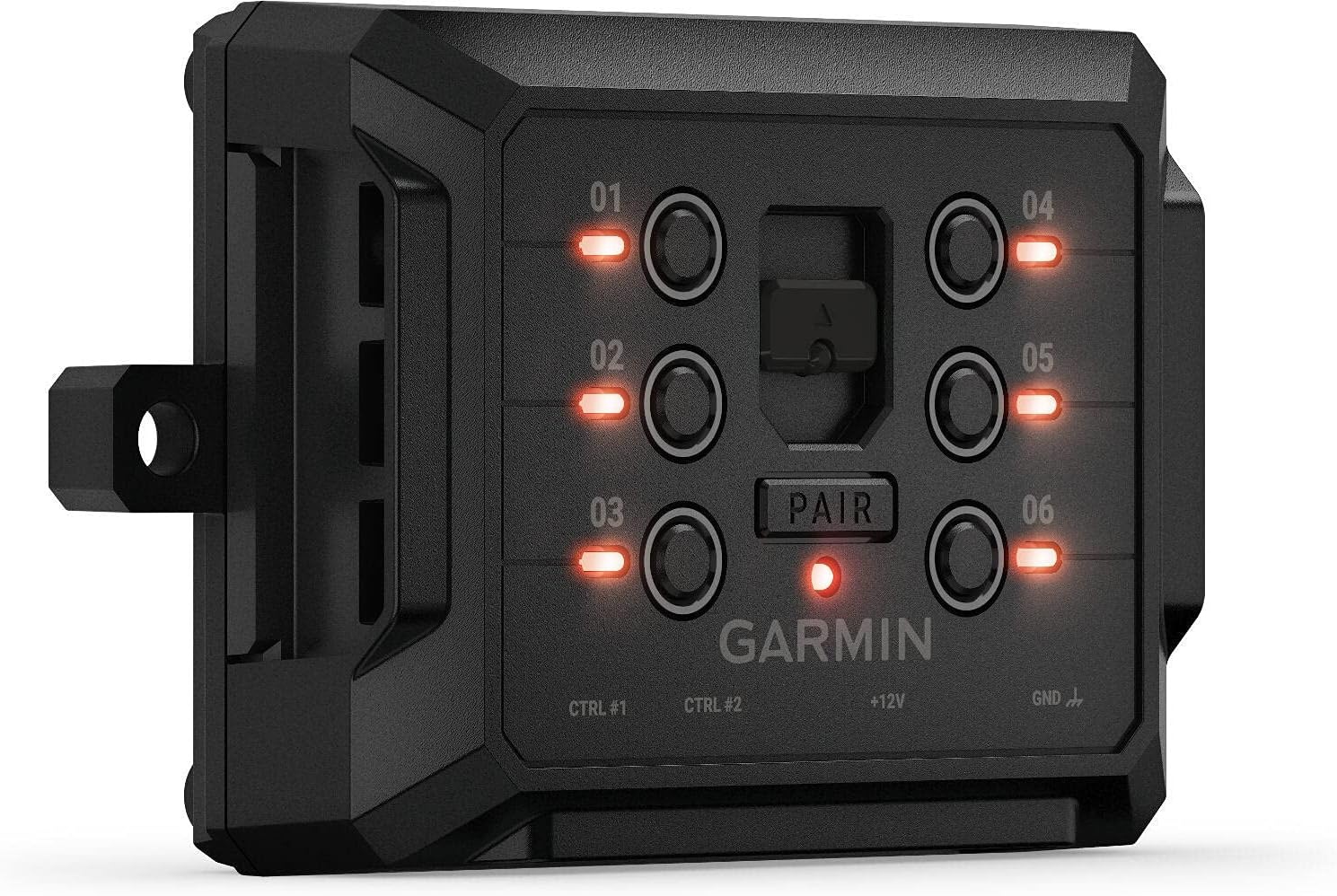 image:imageGarmin PowerSwitch 6 Gang Compact Digital Switch Box Requires Compatible Garmin Navigator or Smartphone Switch Panel for Car SUV UTV ATV Caravan Boat Marine6 Gang Switch Box