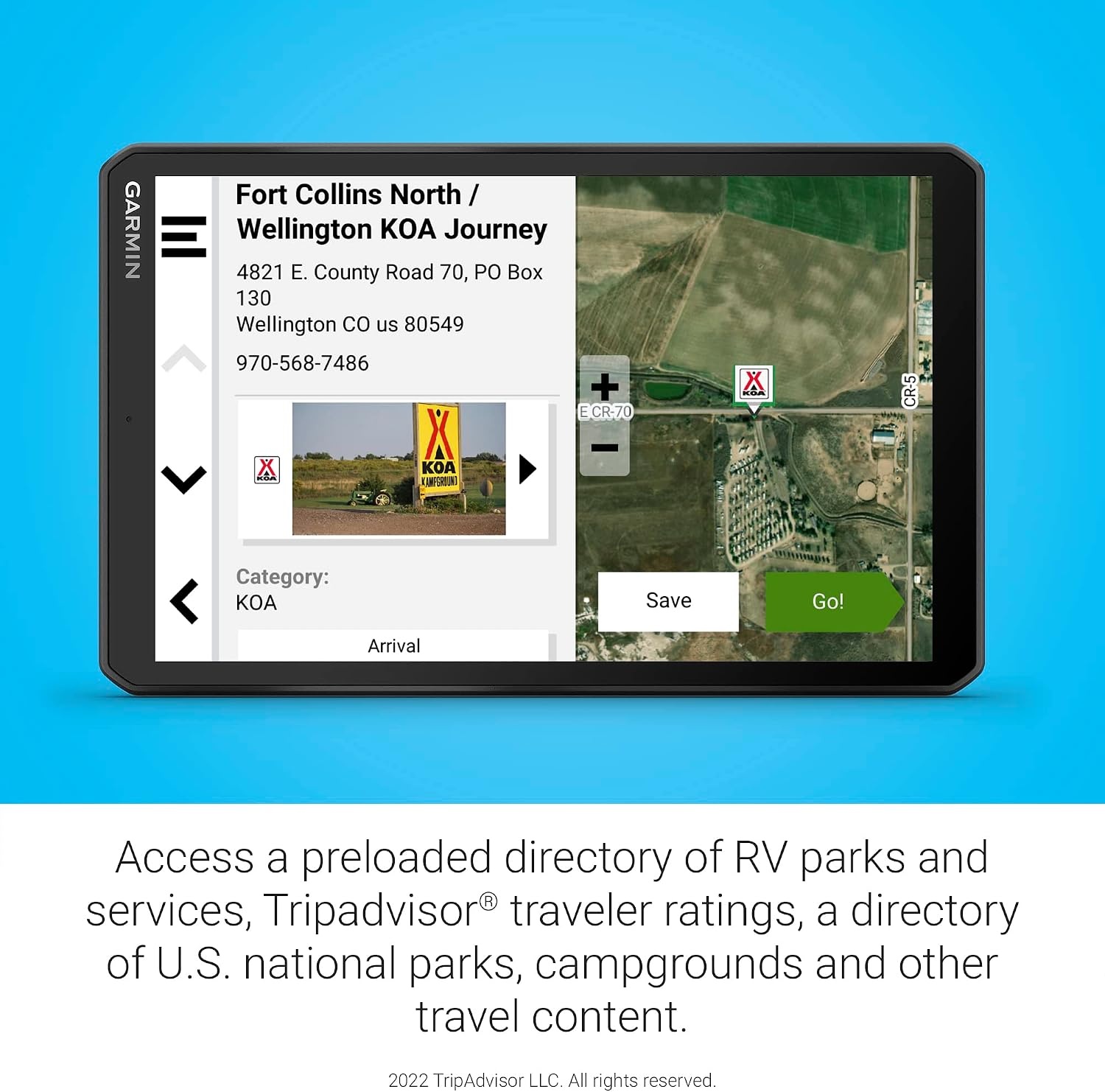 image:imageGarmin RV 795 Large EasytoRead 7 GPS RV Navigator Custom Routing HighResolution Birdseye Satellite Imagery Directory of Parks and Services Access Live Traffic and Weather 7 Touchscreen Custom Rv Routing Birdseye Imagery Preloaded Campgrounds Live Traffic and Weather8 without Dash Cam