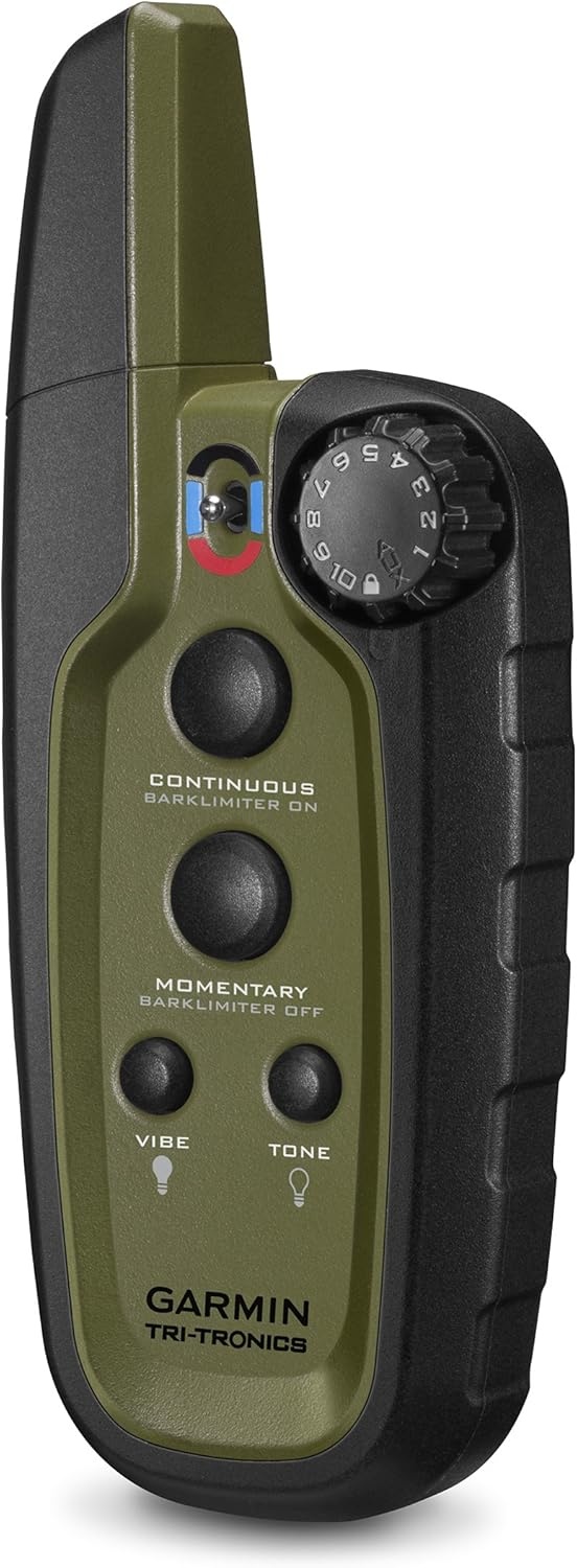 image:imageGarmin Sport PRO Bundle Dog Training Collar and Handheld 1Handed Training of Up to 3 Dogs Tone and Vibration Supports Up to 3 Dogs Tone and Vibration and Cont and Momentary Stim Barklimiter LED Up to 60hCollar Handheld