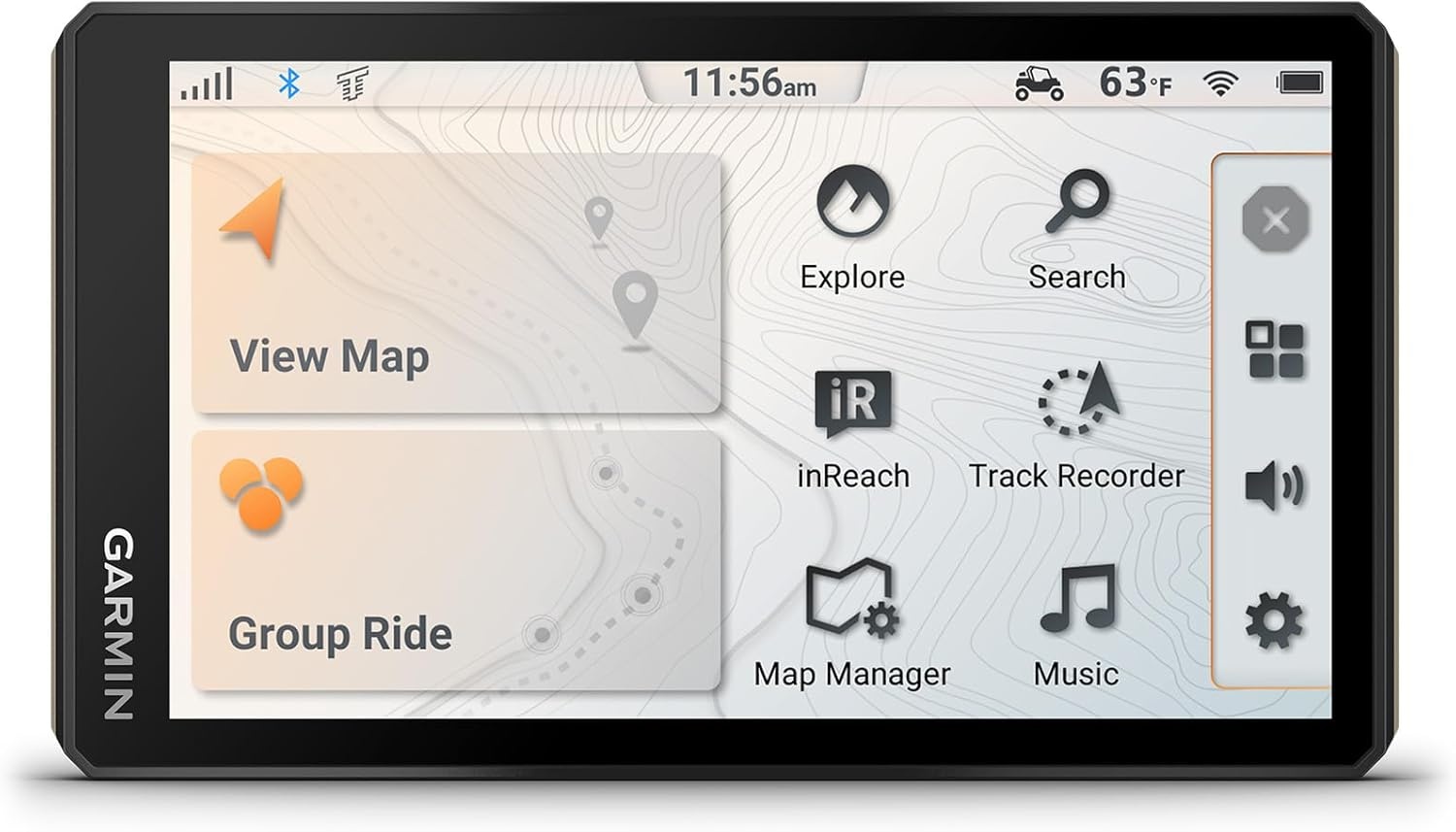 image:imageGarmin Tread 2 Powersport Navigator 6 GloveFriendly Display Built for Extreme Weather Preloaded Mapping Snowmobile Trails for US and Canada