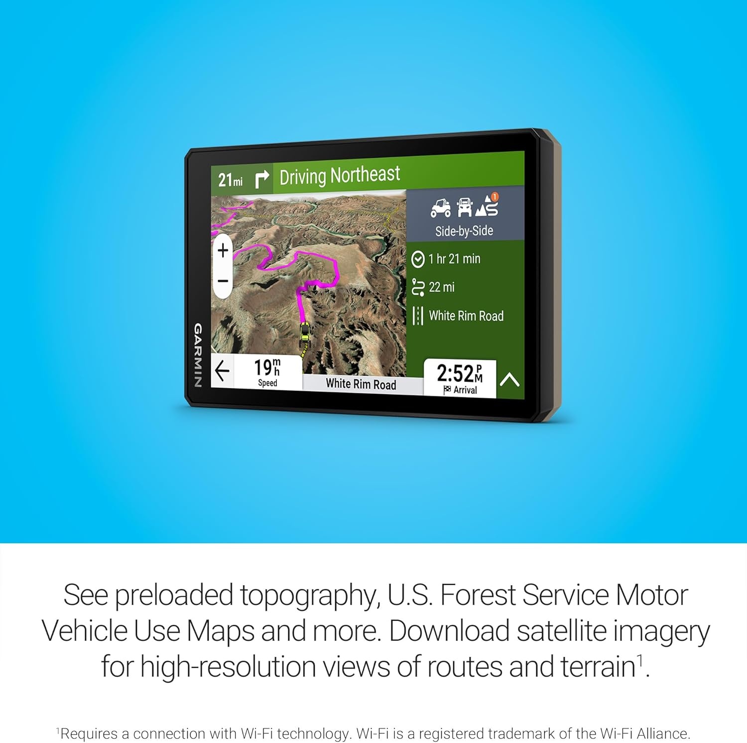 image:imageGarmin Tread 2 Powersport Navigator 6 GloveFriendly Display Built for Extreme Weather Preloaded Mapping Snowmobile Trails for US and Canada