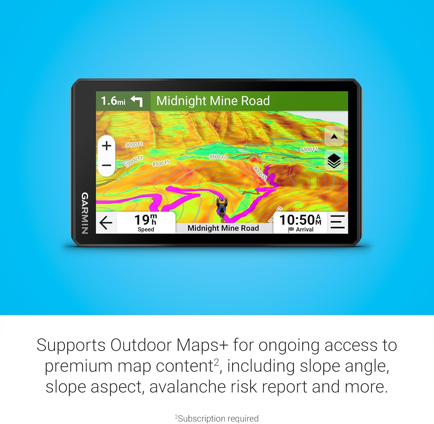 image:imageGarmin Tread 2 Powersport Navigator 6 GloveFriendly Display Built for Extreme Weather Preloaded Mapping Snowmobile Trails for US and Canada