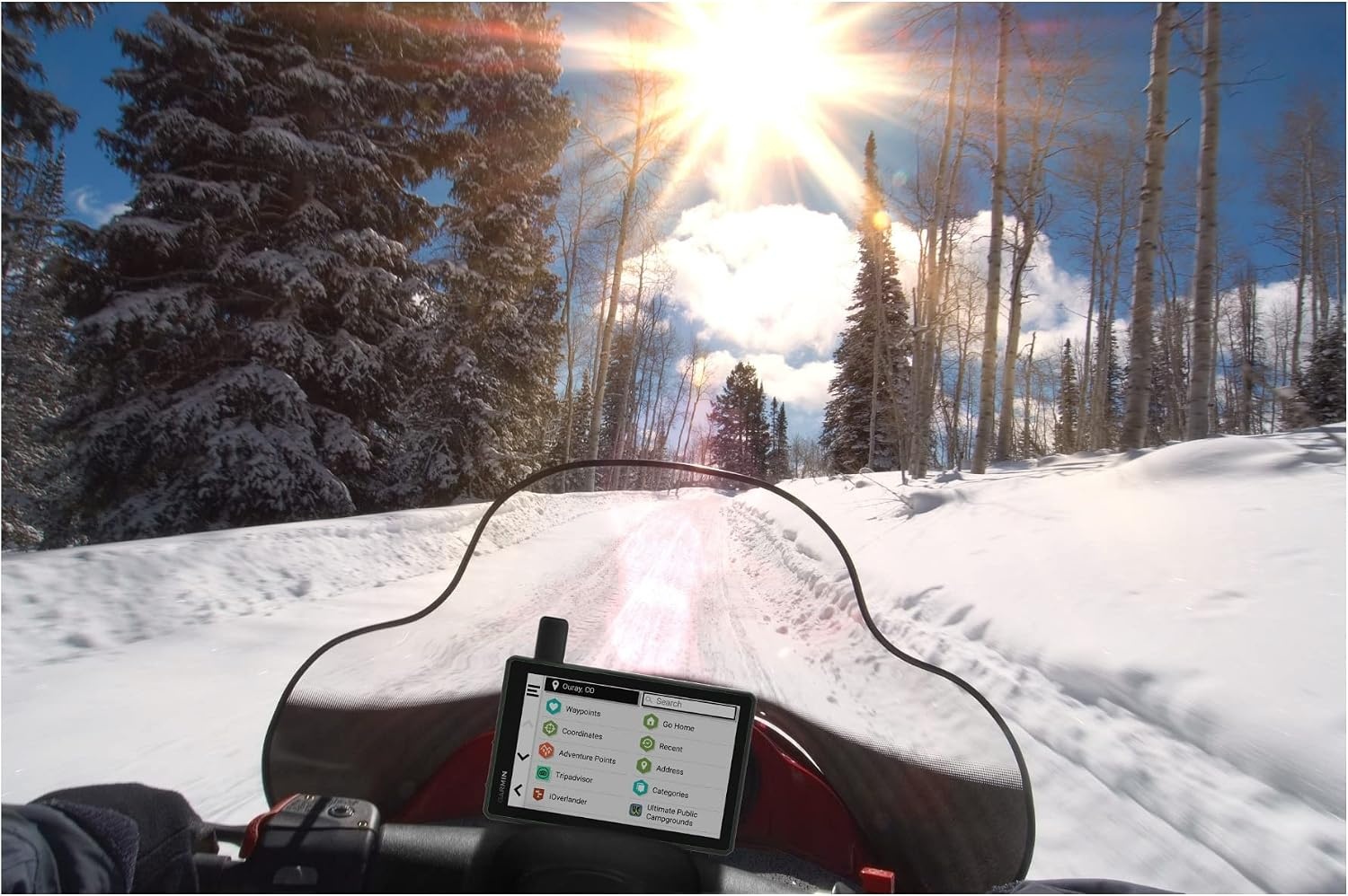 image:imageGarmin Tread XL Baja Race Edition Rugged ultrabright 10 OffRoad Race Navigator highPerformance GPS for Trophy Trucks Team Tracking with Builtin inReach Satellite CommunicationTread SxS