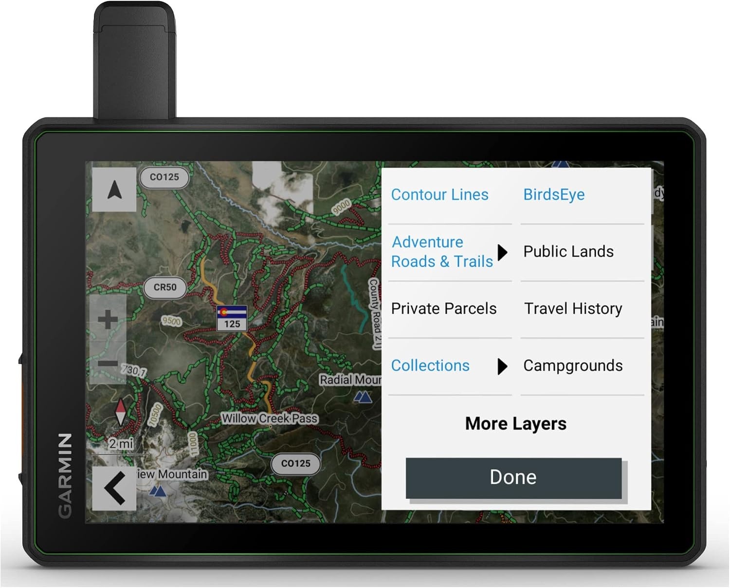 image:imageGarmin Tread XL Baja Race Edition Rugged ultrabright 10 OffRoad Race Navigator highPerformance GPS for Trophy Trucks Team Tracking with Builtin inReach Satellite CommunicationTread SxS