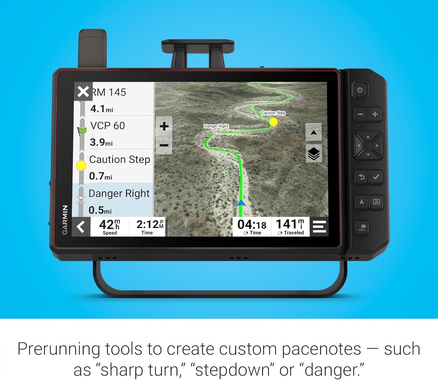 image:imageGarmin Tread XL Baja Race Edition Rugged ultrabright 10 OffRoad Race Navigator highPerformance GPS for Trophy Trucks Team Tracking with Builtin inReach Satellite CommunicationTread XL Baja Race