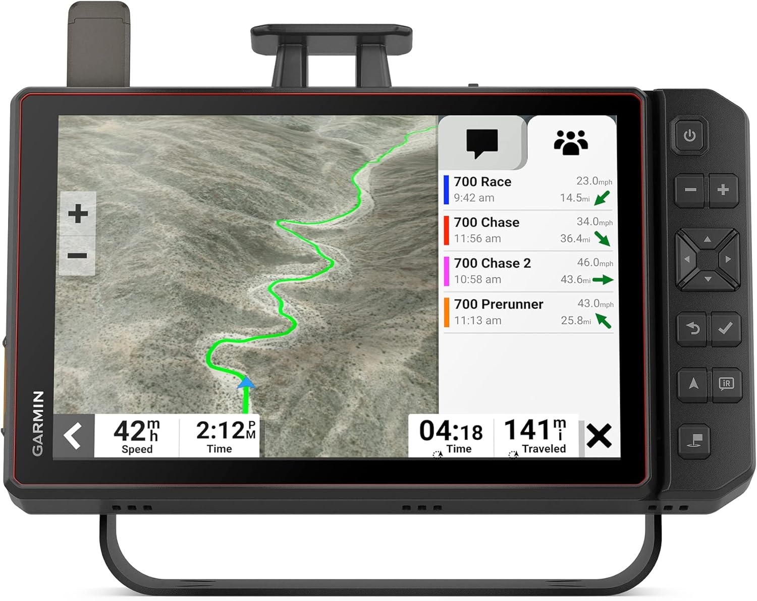 image:imageGarmin Tread XL Baja Race Edition Rugged ultrabright 10 OffRoad Race Navigator highPerformance GPS for Trophy Trucks Team Tracking with Builtin inReach Satellite CommunicationTread XL Baja Race