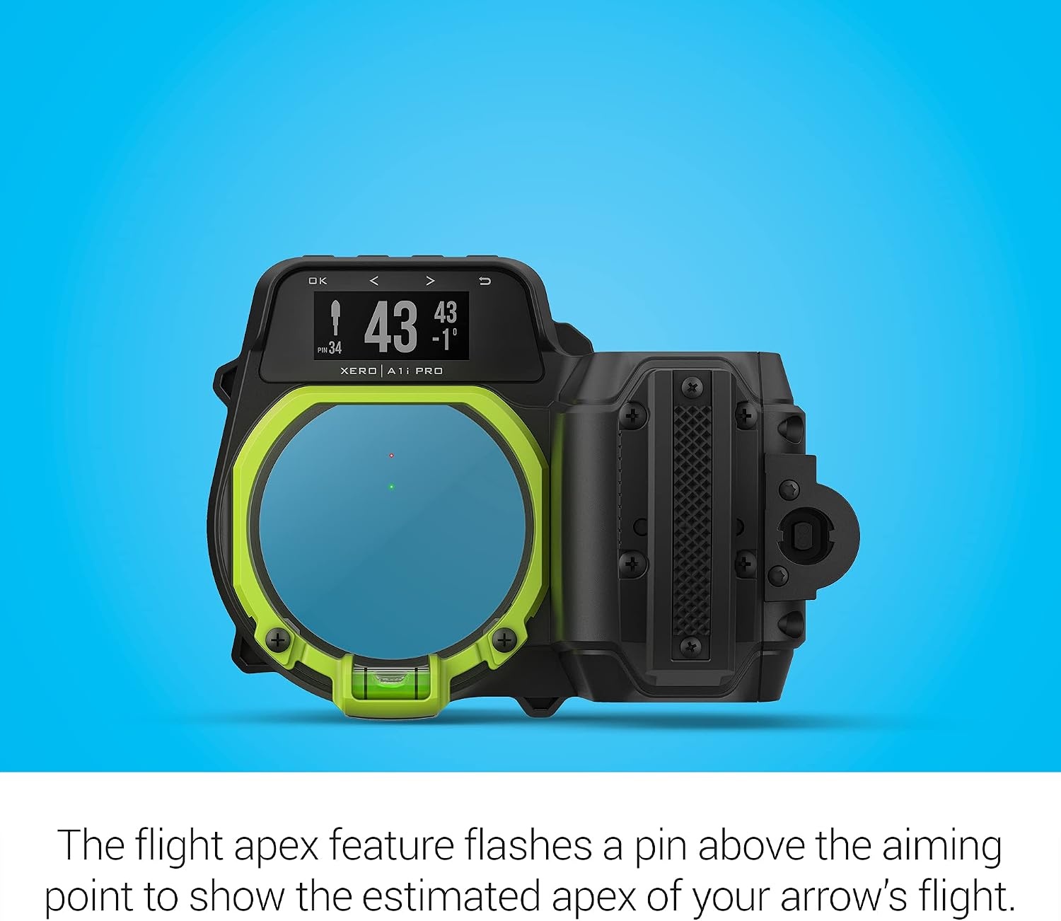 image:imageGarmin Xero A1i PRO Bow Sight RightHanded Autoranging Digital Sight with Microadjustments for Elevation Windage and MoreRight Handed