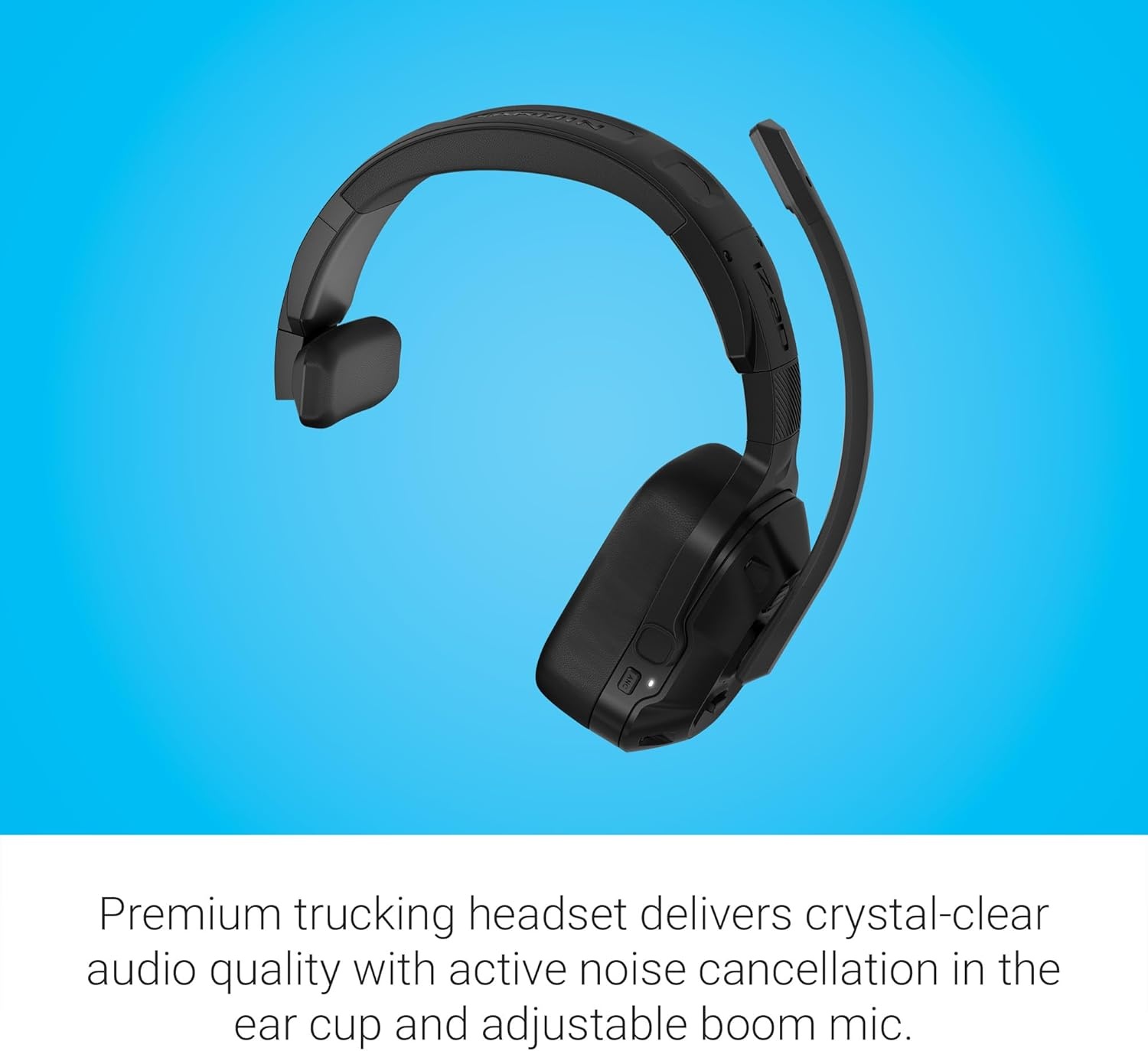 image:imageGarmin dzl Headset 110 Premium Trucking Headset Active Noise Cancellation Long Battery Life 60 Hours of Talk Time Builtin LED Flashlight Up to 60 Hr Talk and 35 Hr Media Builtin LED Flashlight USBC ChargingSingleEar