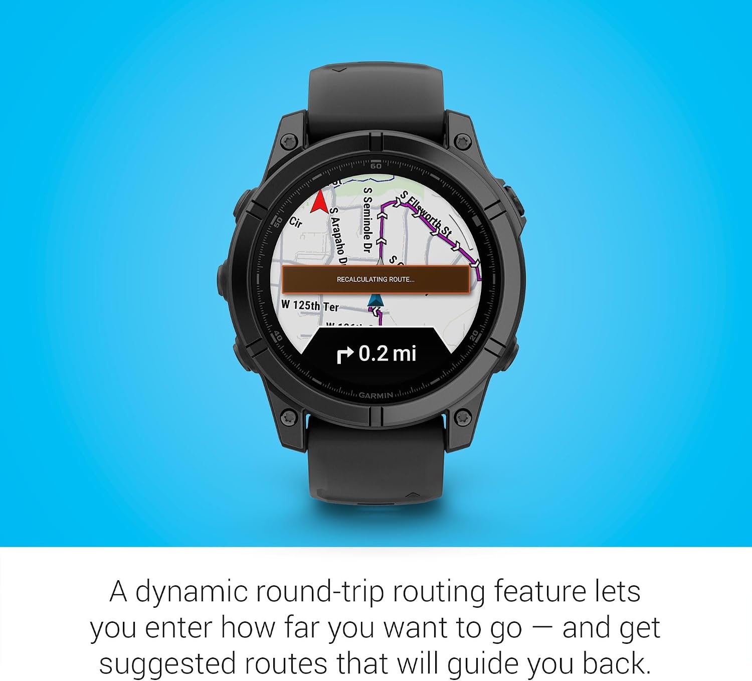 image:imageGarmin fnix 8 51 mm SolarSapphire Premium Multisport GPS Smartwatch ConnectLongLasting Battery Life DiveRatedBuiltin LED FlashlightCarbon Gray DLC Titanium with Pebble Gray Band Carbon Gray Dlc Ti Bezel Black and Pebble Gray Band LED Flashlight 100m Water Up to 48Day BatterySlate Gray Steel with Black Band