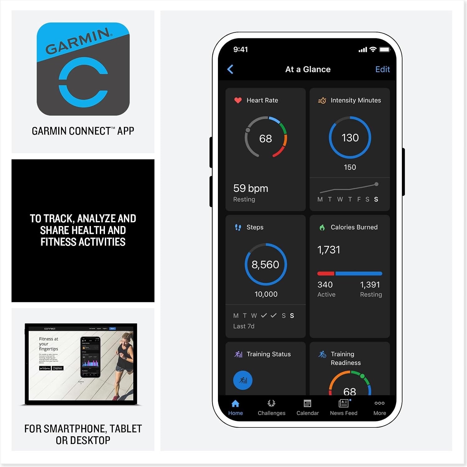 image:imageGarmin fnix 8 Pro 47mm AMOLED Display Premium Connected Multisport GPS Smartwatch inReach Technology Sapphire Titanium with GraphiteBlack Silicone Band Sapphire Crystal Titanium Bezel Graphite and Black Silicone Band Inreach Up to 15 DaysGraphite