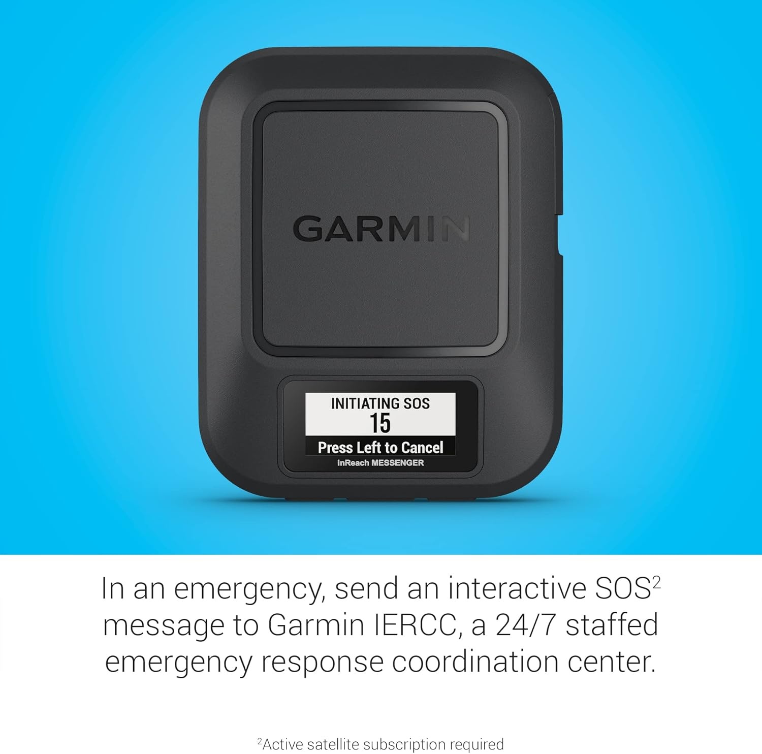image:imageGarmin inReach Messenger Plus SOS Satellite Communicator with Photo Text amp Voice Messaging Without Cell Service Long Battery Life Durable TemperatureResistant WaterResistant IPX7 Design TwoWay Global Satellite Messaging 600 Characters 247 Sos to Garmin Response Center MilSpec Build IPX7 Water RatingNo Photo and Voice Messaging
