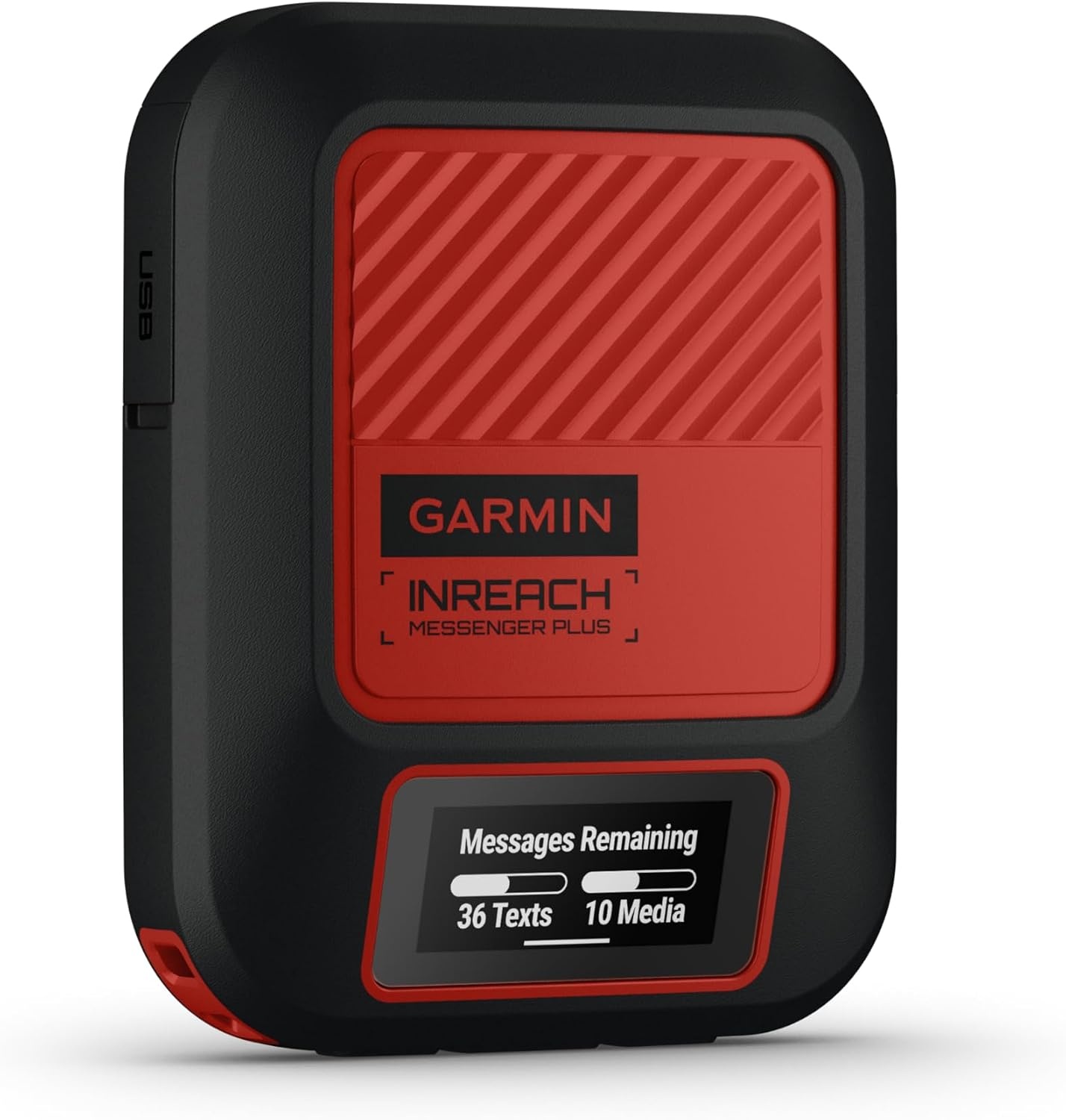 image:imageGarmin inReach Messenger Plus SOS Satellite Communicator with Photo Text amp Voice Messaging Without Cell Service Long Battery Life Durable TemperatureResistant WaterResistant IPX7 Design TwoWay Global Satellite Messaging 600 Characters 247 Sos to Garmin Response Center MilSpec Build IPX7 Water RatingPhoto and Voice Messaging