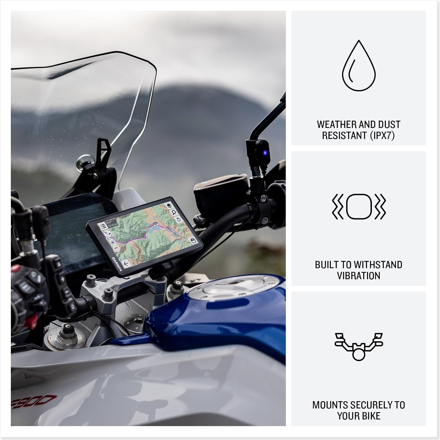 image:imageGarmin zmo XT3 6 Rugged Motorcycle GPS Lean Angles Custom Route Planning Adventurous Navigation Group Rides Garmin Performance Package Plan Option for Drag Racing Timer and Lap time Review47