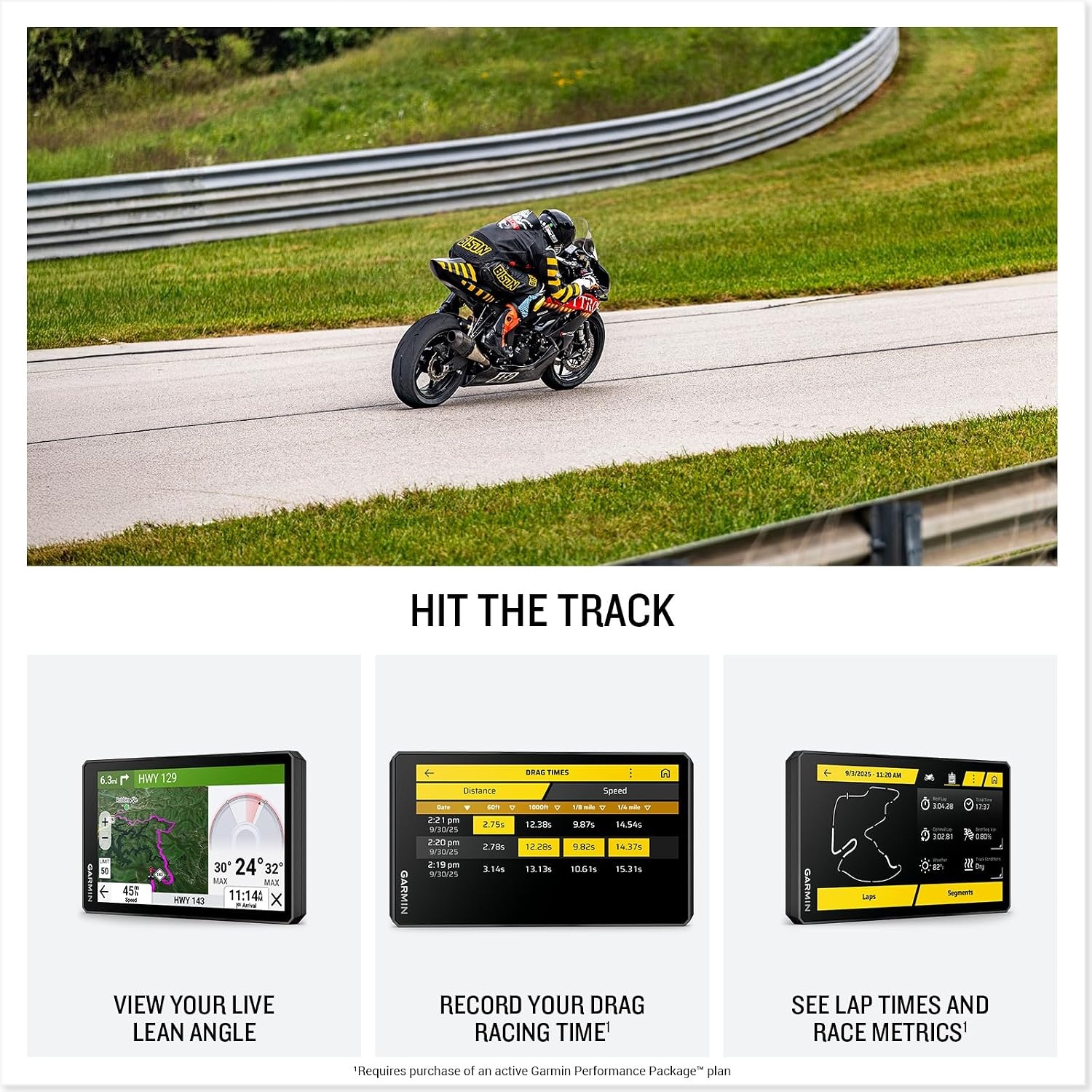 image:imageGarmin zmo XT3 6 Rugged Motorcycle GPS Lean Angles Custom Route Planning Adventurous Navigation Group Rides Garmin Performance Package Plan Option for Drag Racing Timer and Lap time Review6