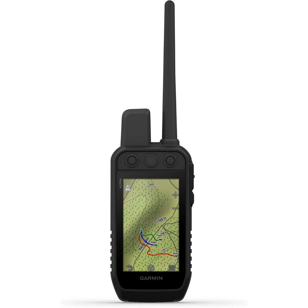image:imageGarmin Alpha 300i Handheld Advanced Tracking and Training Handheld with inReach Technology Inreach TwoWay Messaging and Sos Up to 55 Hr Battery Vhf Range Up to 9 Mi Pairs Up to 250 CollarsAlpha 300