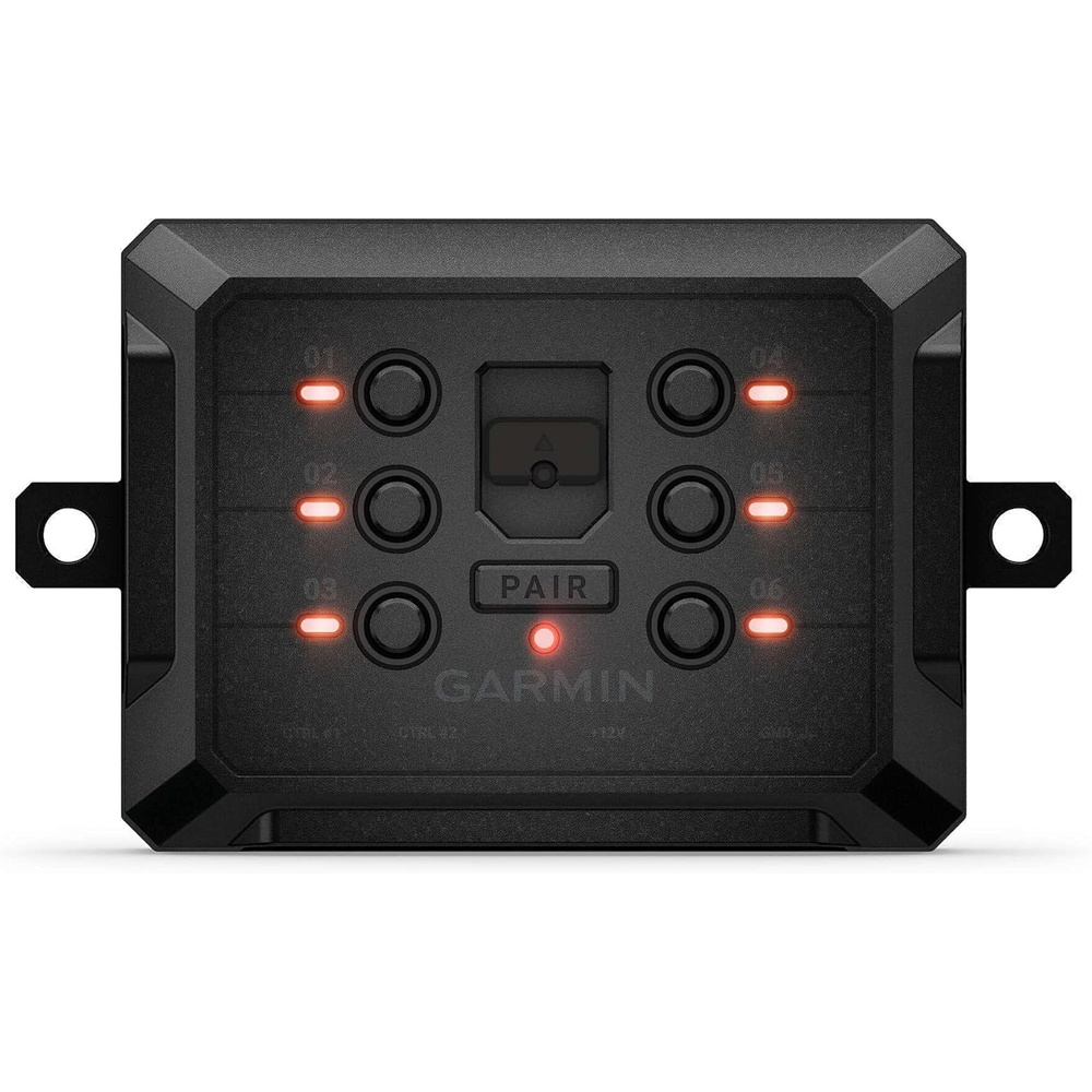 image:imageGarmin PowerSwitch 6 Gang Compact Digital Switch Box Requires Compatible Garmin Navigator or Smartphone Switch Panel for Car SUV UTV ATV Caravan Boat Marine6 Gang Switch Box