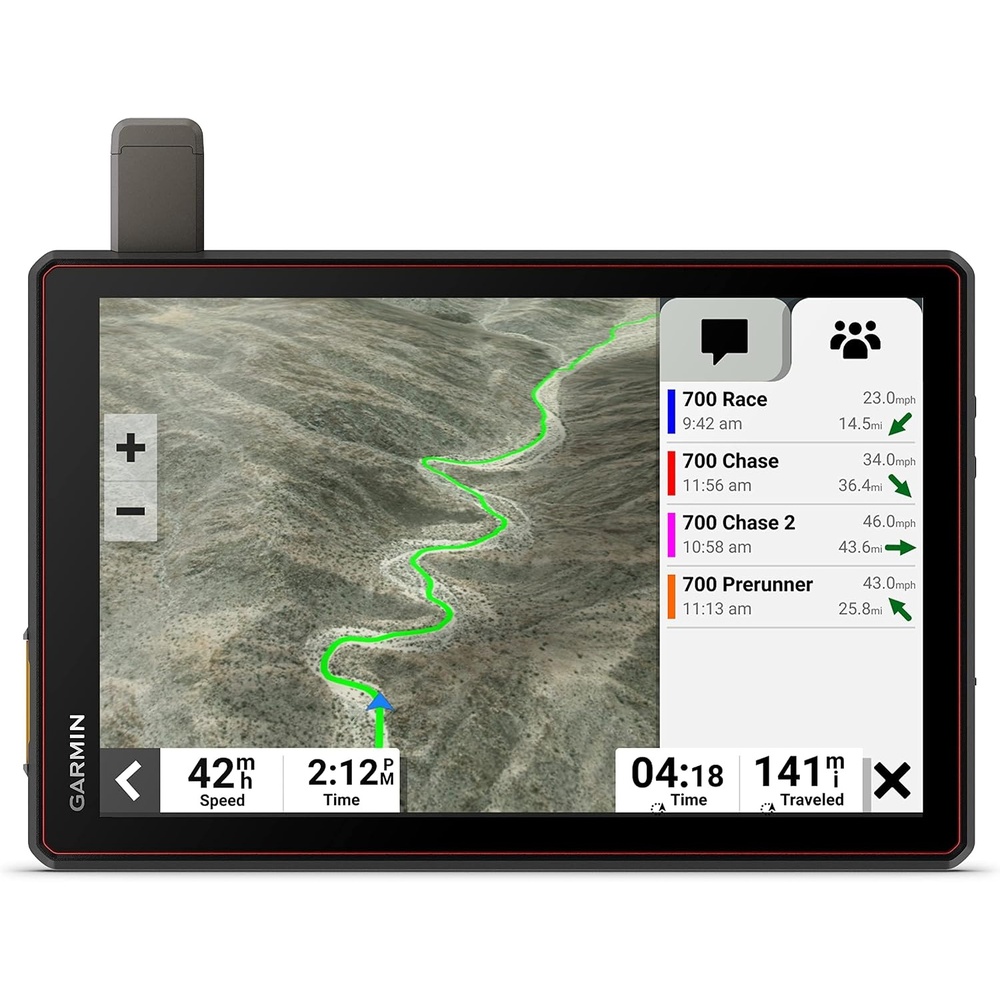 image:imageGarmin Tread XL Baja Race Edition Rugged ultrabright 10 OffRoad Race Navigator highPerformance GPS for Trophy Trucks Team Tracking with Builtin inReach Satellite CommunicationTread XL Baja Chase