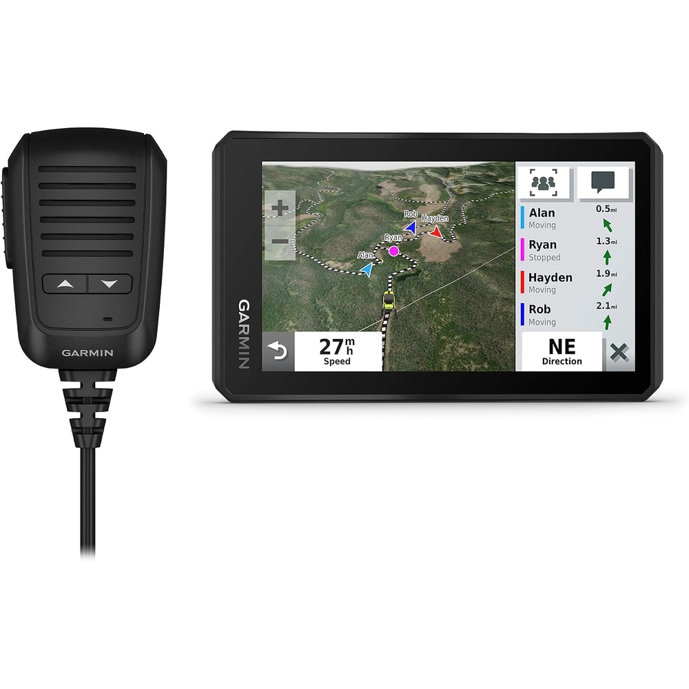 image:imageGarmin Tread XL Baja Race Edition Rugged ultrabright 10 OffRoad Race Navigator highPerformance GPS for Trophy Trucks Team Tracking with Builtin inReach Satellite CommunicationTread Powersport OffRoad Navigator with Group Ride Radio