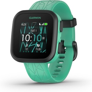 Garmin Bounce™, Kids Smartwatch, Two-Way Text and Voice Messaging, Location Tracking, Green Burst | Real-Time GPS Tracking, LTE Subscription Required, Up to 2 Days Battery, 5 Atm-Rated(Green)
