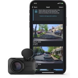 Garmin Dash Cam Live, 24/7 Live View, Always-Connected Dash Cam(Dash Cam Mini 3)