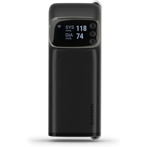 Garmin Index™ BPM, Smart Blood Pressure Monitor, FDA-Cleared Medical Device, Easy-to-Use with Built-in Display Adjustable(Adjustable)