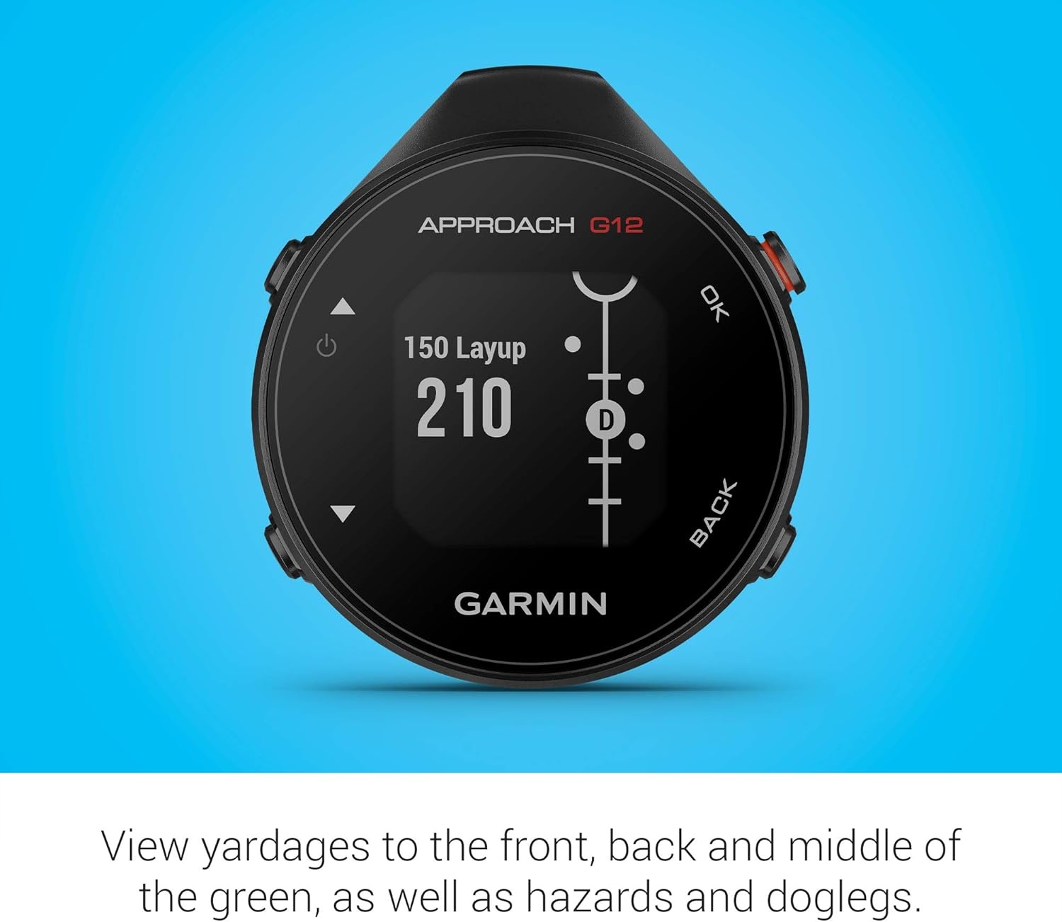 image:imageGarmin Approach G12 Clipon Golf GPS Rangefinder 42k Preloaded Courses 0100255500Rangefinder