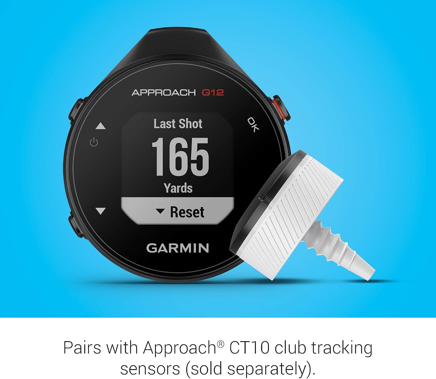 image:imageGarmin Approach G12 Clipon Golf GPS Rangefinder 42k Preloaded Courses 0100255500Rangefinder