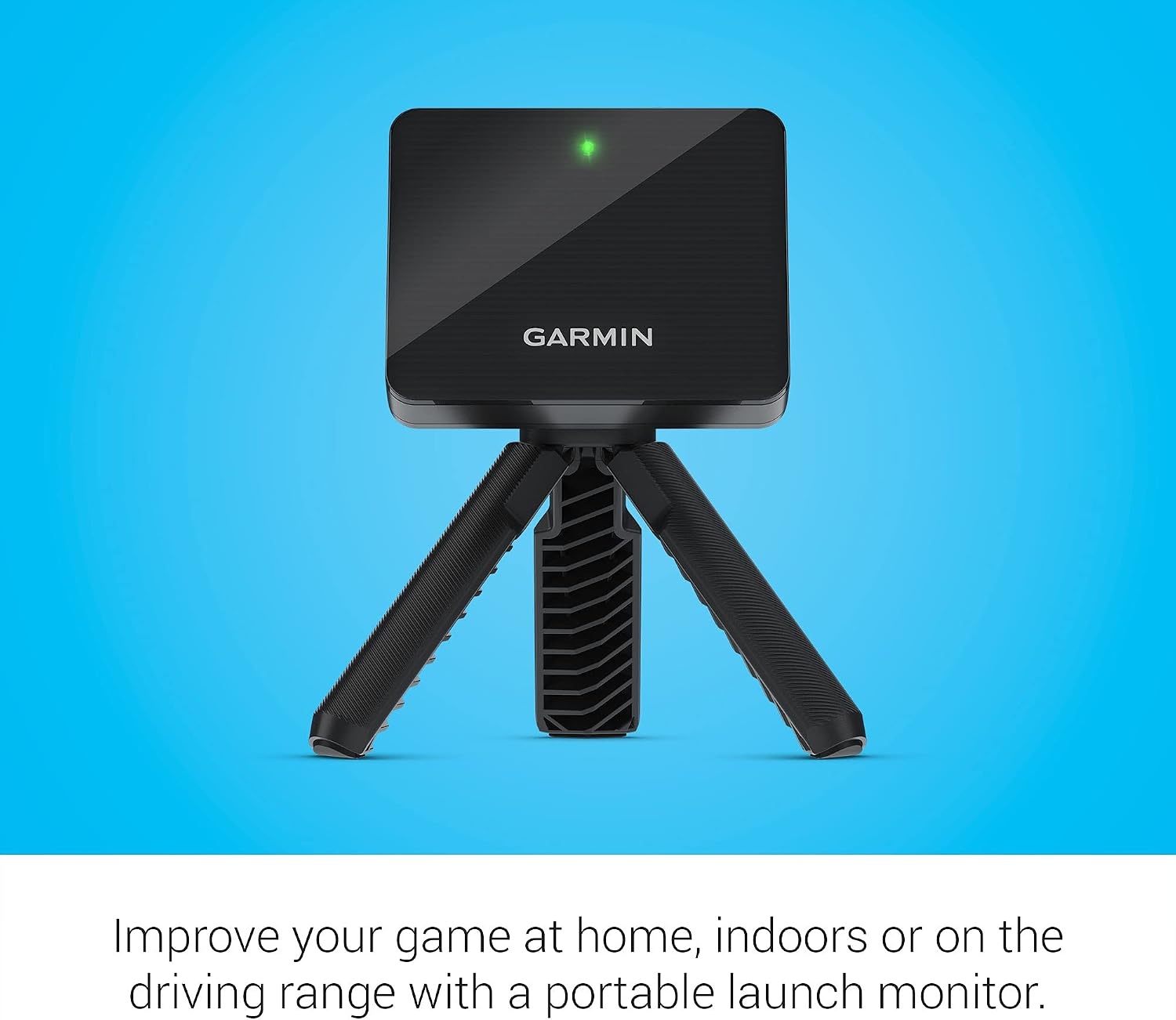 image:imageGarmin Approach R10 Portable Golf Launch Monitor Take Your Game Home Indoors or to The Driving Range Up to 10 Hours Battery Life 0100235600 Portable Radar Golf Launch Monitor Pairs with Garmin Golf App Up to 10 Hr Battery Includes Tripod Phone Mount CaseGolf Launch Monitor