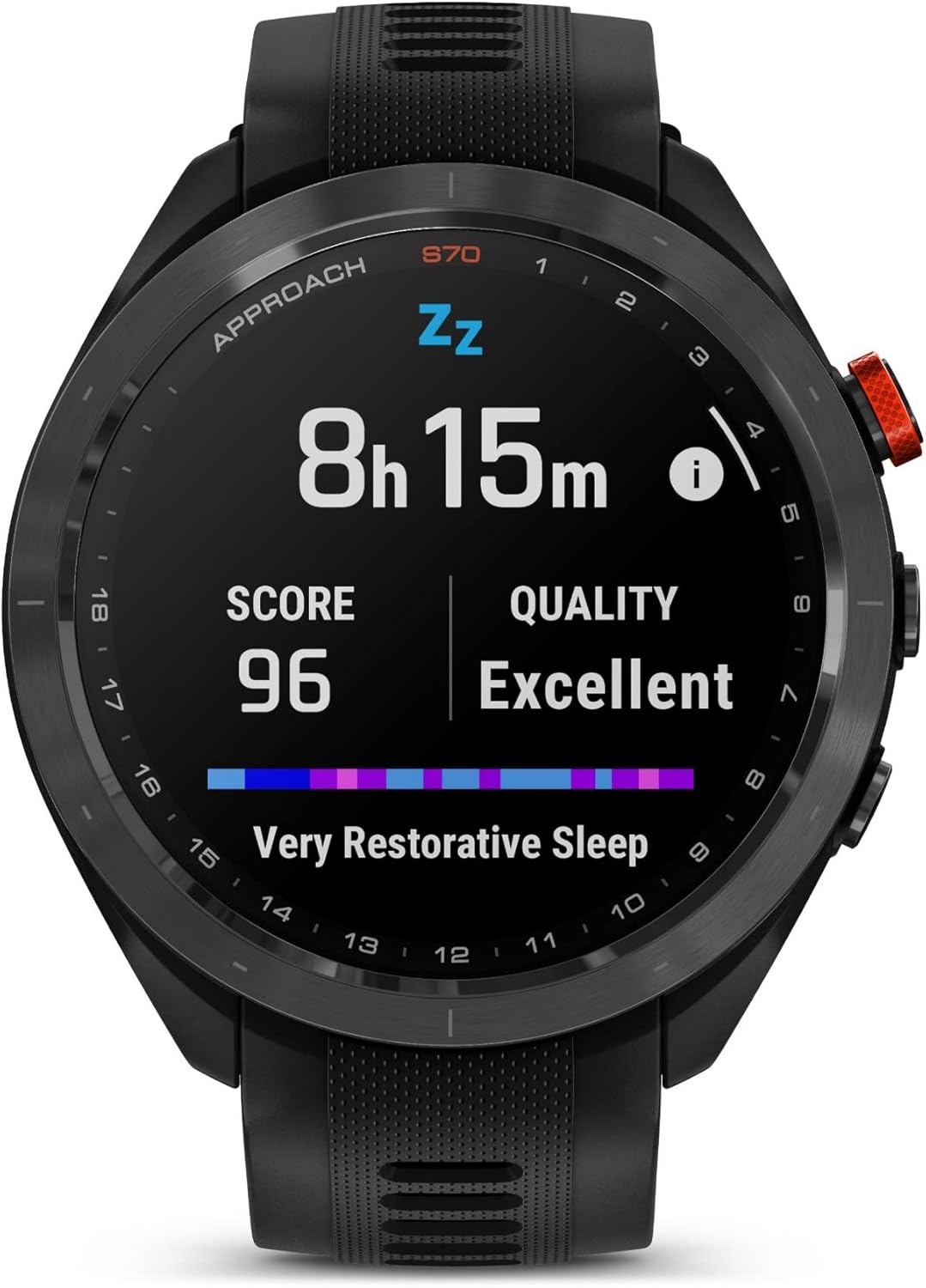 image:imageGarmin Approach S70 47mm Premium GPS Golf Watch BlackBlack