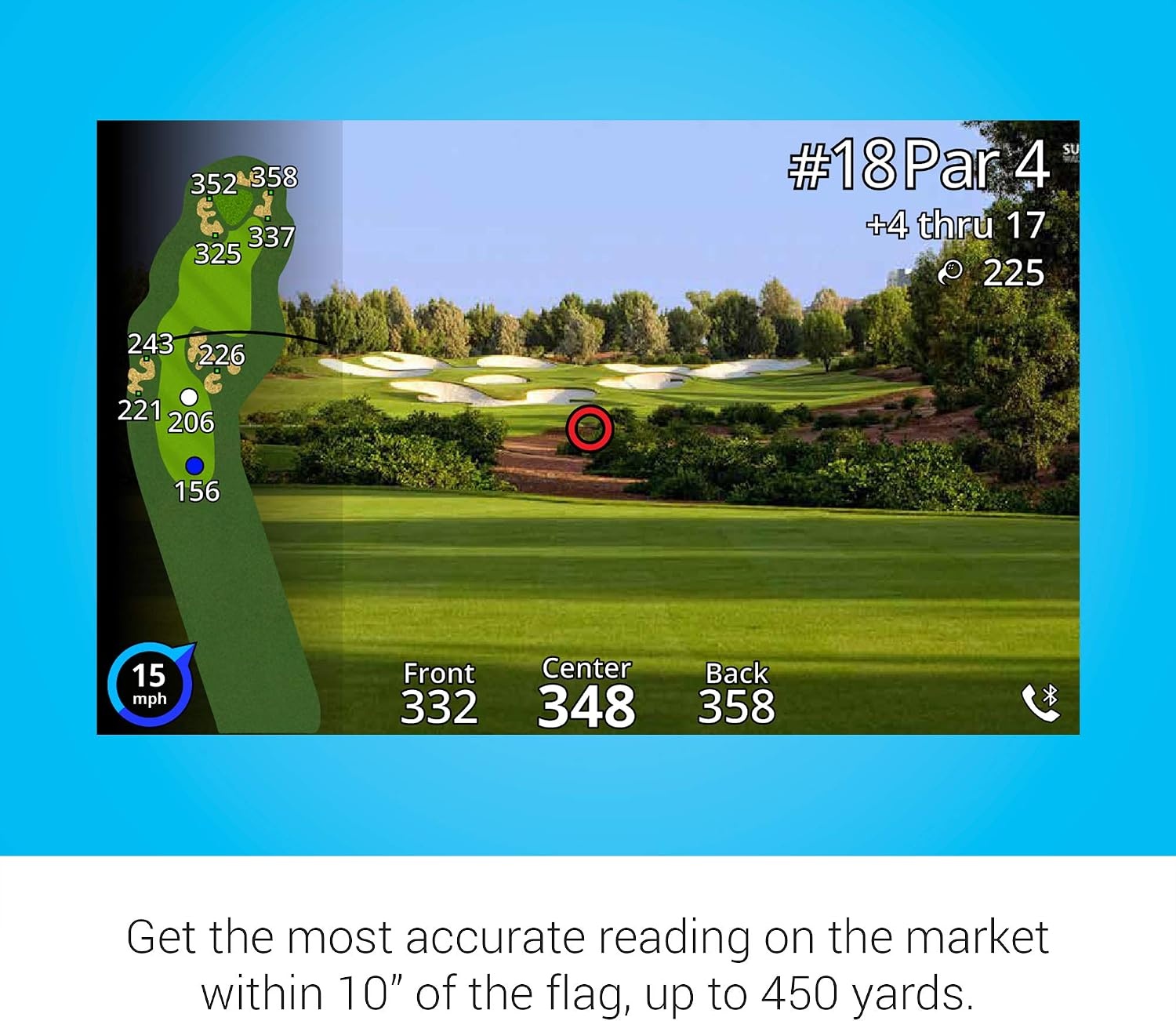 image:imageGarmin Approach Z82 Golf GPS Laser Range Finder Accuracy Within 10 of The Flag 2D Course Overlays