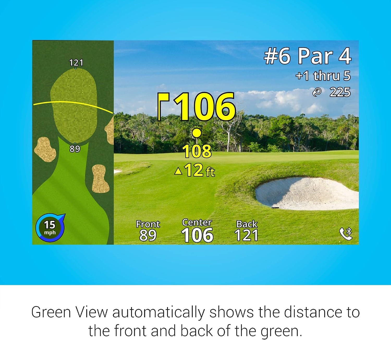 image:imageGarmin Approach Z82 Golf GPS Laser Range Finder Accuracy Within 10 of The Flag 2D Course Overlays