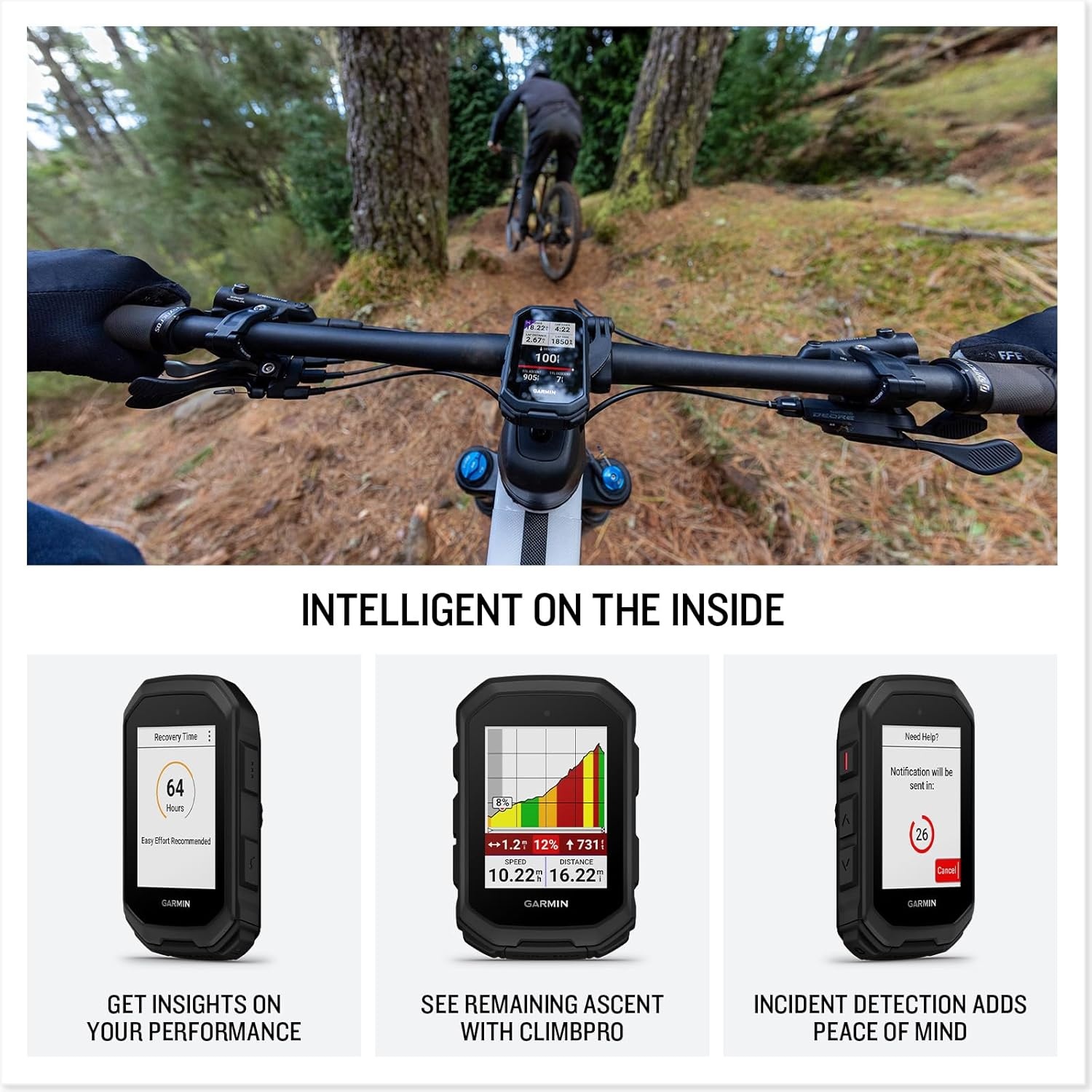 image:imageGarmin Edge MTB Rugged GPS Bike Computer with Preloaded FullColor Trail Maps and Advanced PerformanceTracking for Mountain Bikers Rugged 213 GPS with Trailforks and Topoactive Maps 5 Hz MultiBand Gnss Mtb Metrics Grit and Flow Gorilla Glass 14h