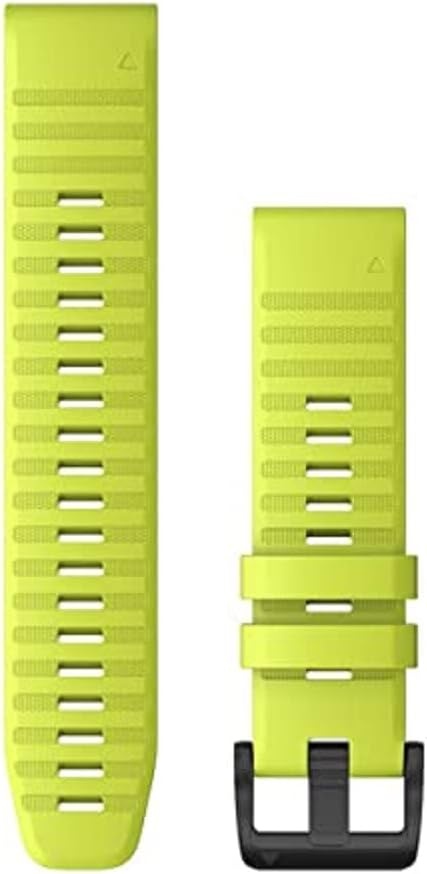 image:imageGarmin QuickFit 22 Watch Band Ember Orange SiliconeAmp Yellow Silicone