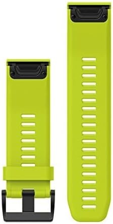 image:imageGarmin QuickFit 22 Watch Band Ember Orange SiliconeAmp Yellow Silicone