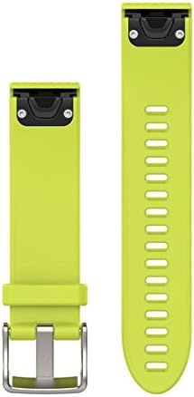 image:imageGarmin QuickFit 22 Watch Band Ember Orange SiliconeAmp Yellow Silicone