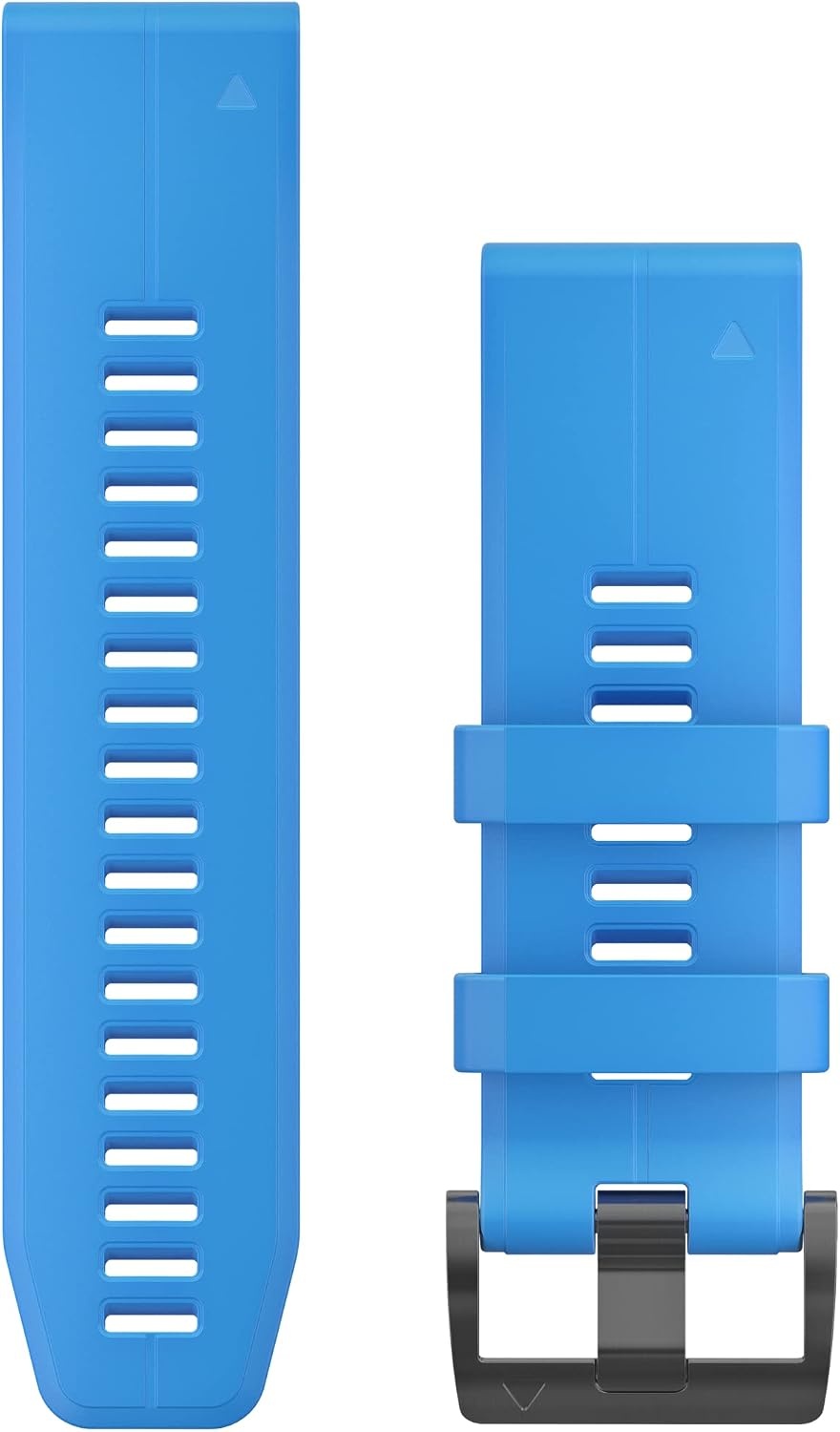 image:imageGarmin QuickFit 22 Watch Band Ember Orange SiliconeCyan Blue Silicone