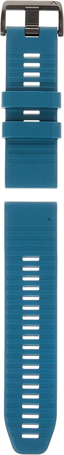 image:imageGarmin QuickFit 22 Watch Band Ember Orange SiliconeLakeside Blue Silicone