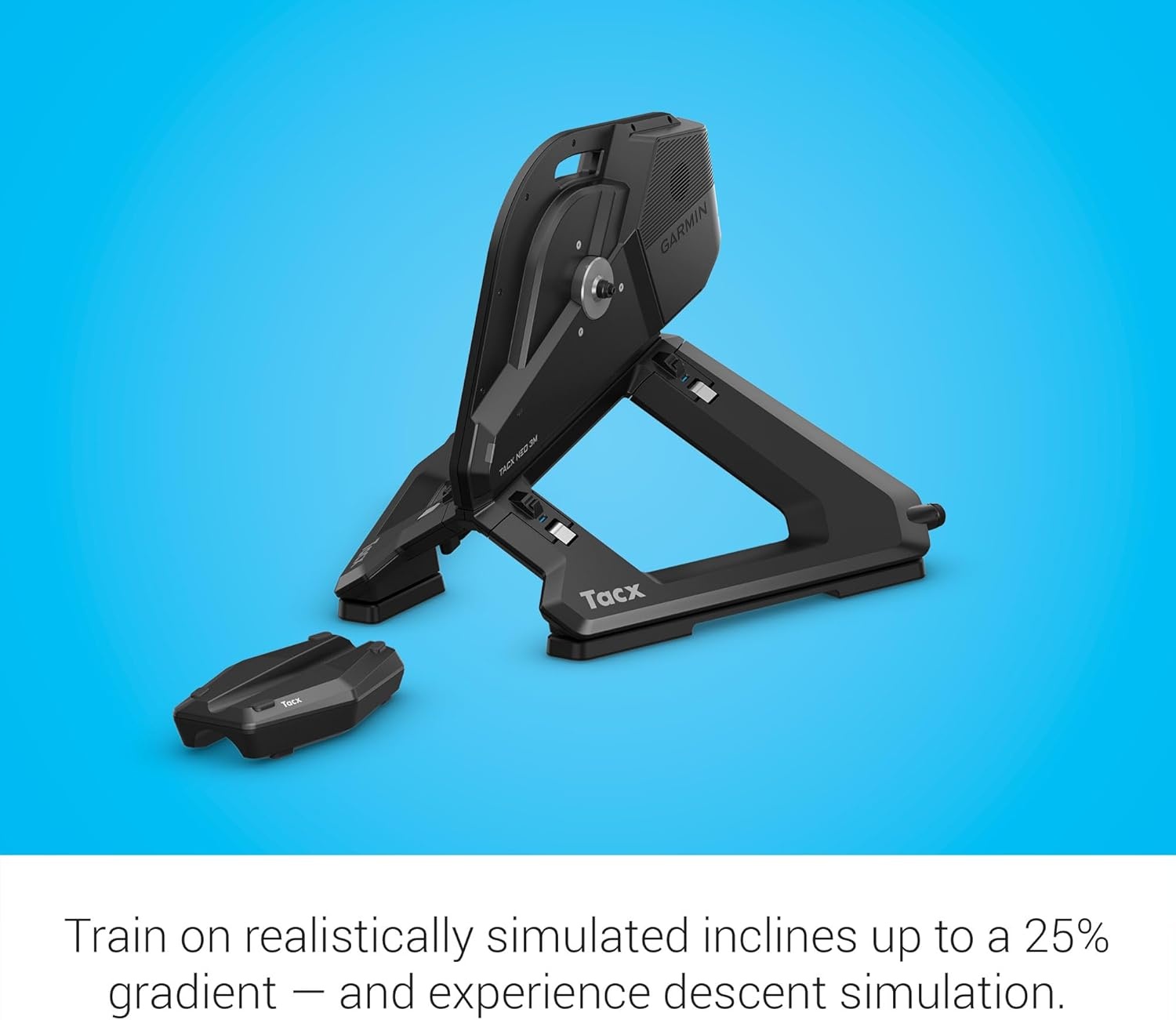 image:imageGarmin TacX NEO 3M Smart Trainer Multidirectional Movement Realistic Ride Fee