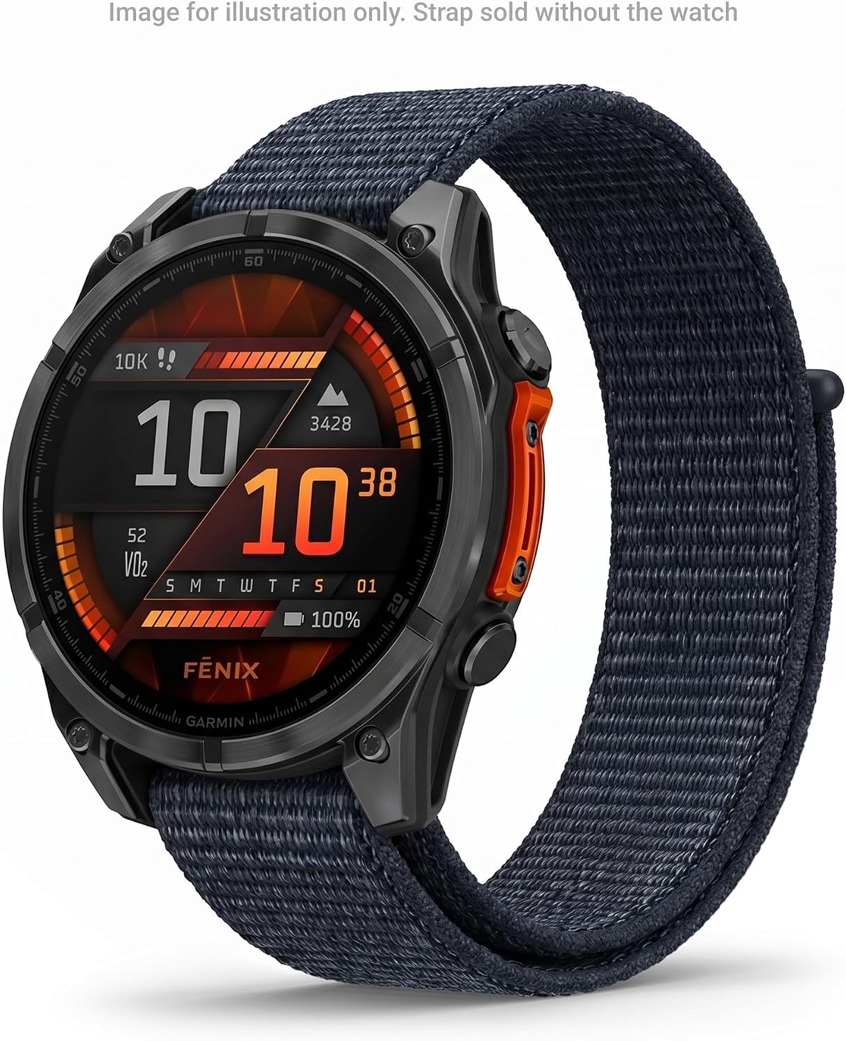 image:imageGarmin UltraFit Nylon StrapGranite Blue
