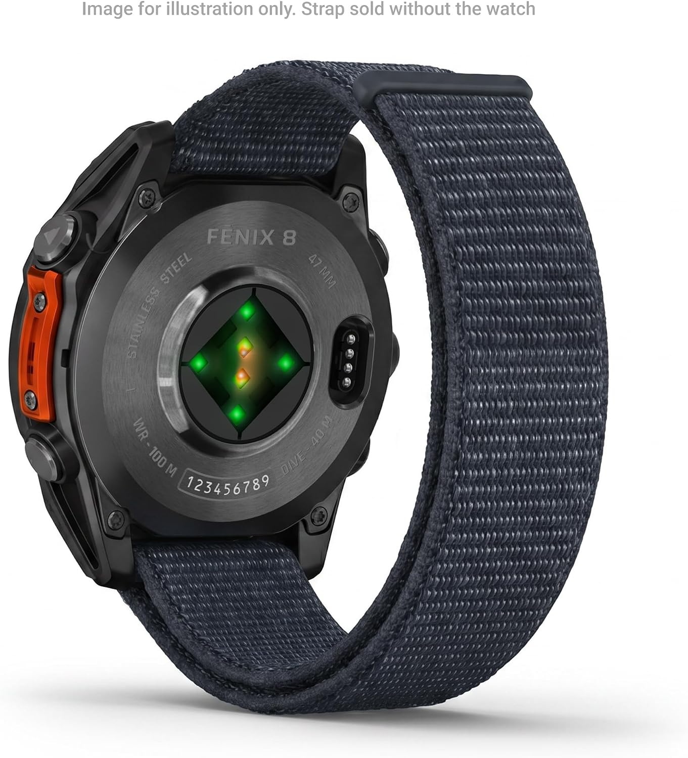 image:imageGarmin UltraFit Nylon StrapGranite Blue