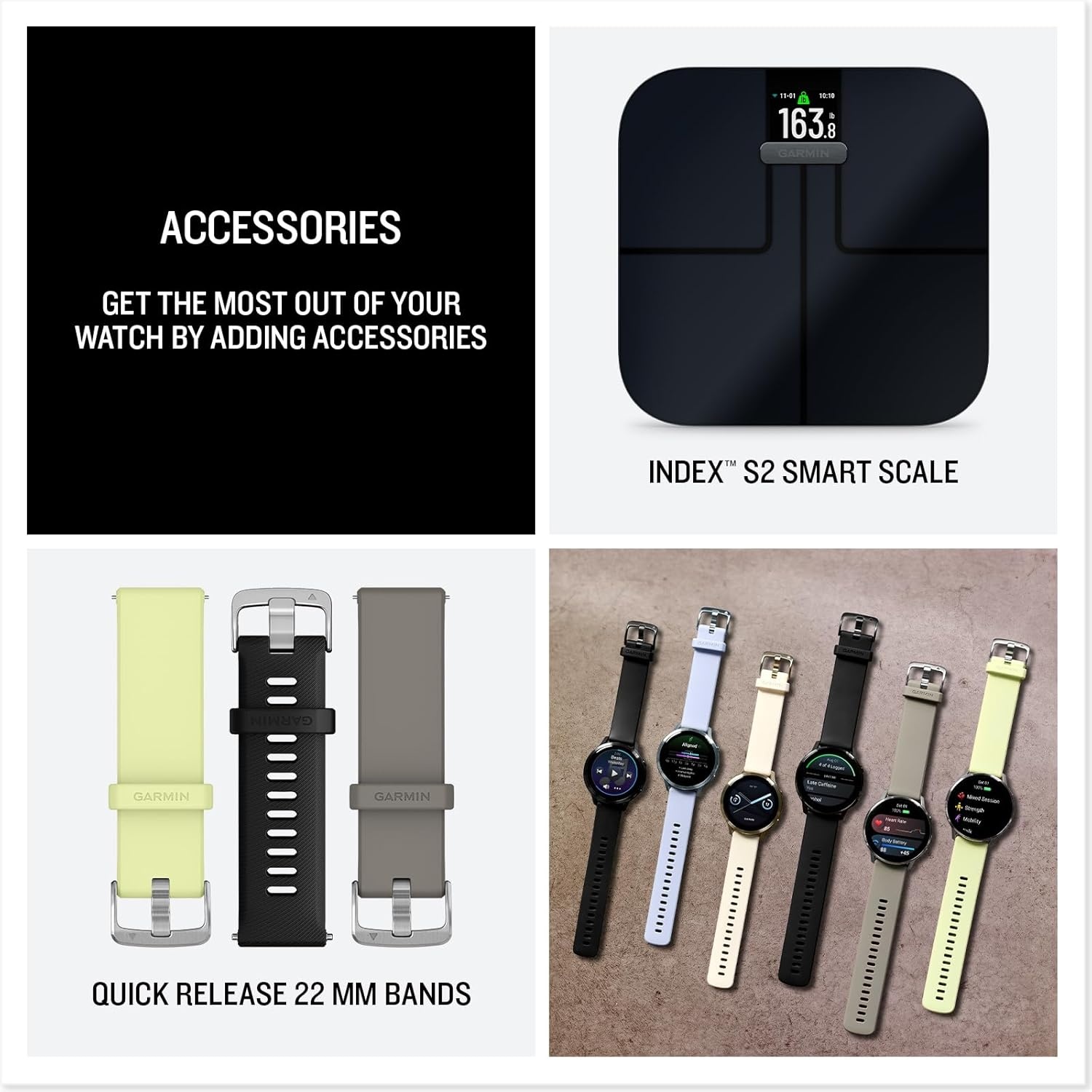 image:imageGarmin Venu 4 45mm Advanced Health and Fitness GPS Smartwatch Bright and Colorful Display Builtin Flashlight 12 Days of Battery Life Slate with Black Silicone Band 45mm Amoled GPS Smartwatch Builtin Flashlight Up to 12 Days Battery SPO2 Wrist Hr Garmin PayBlack and Brown