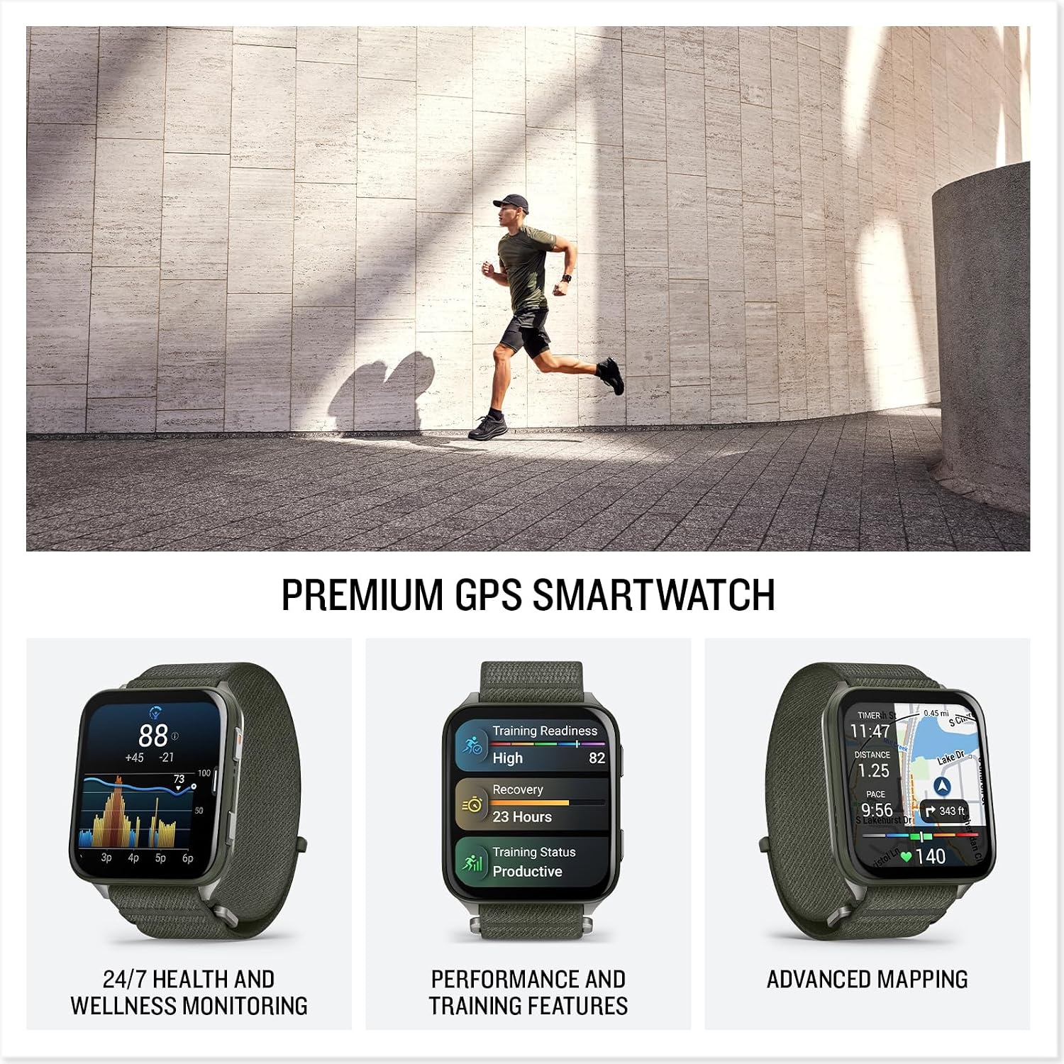 image:imageGarmin Venu X1 Thin and Lightweight GPS Smartwatch AMOLED Display Advanced Health and Fitness Features Black with Slate Titanium Caseback and ComfortFit Nylon Band 2 Amoled Display 8mm Thin Case Titanium Caseback Comfortfit Nylon Band Up to 8 Days Battery 5 AtmMoss